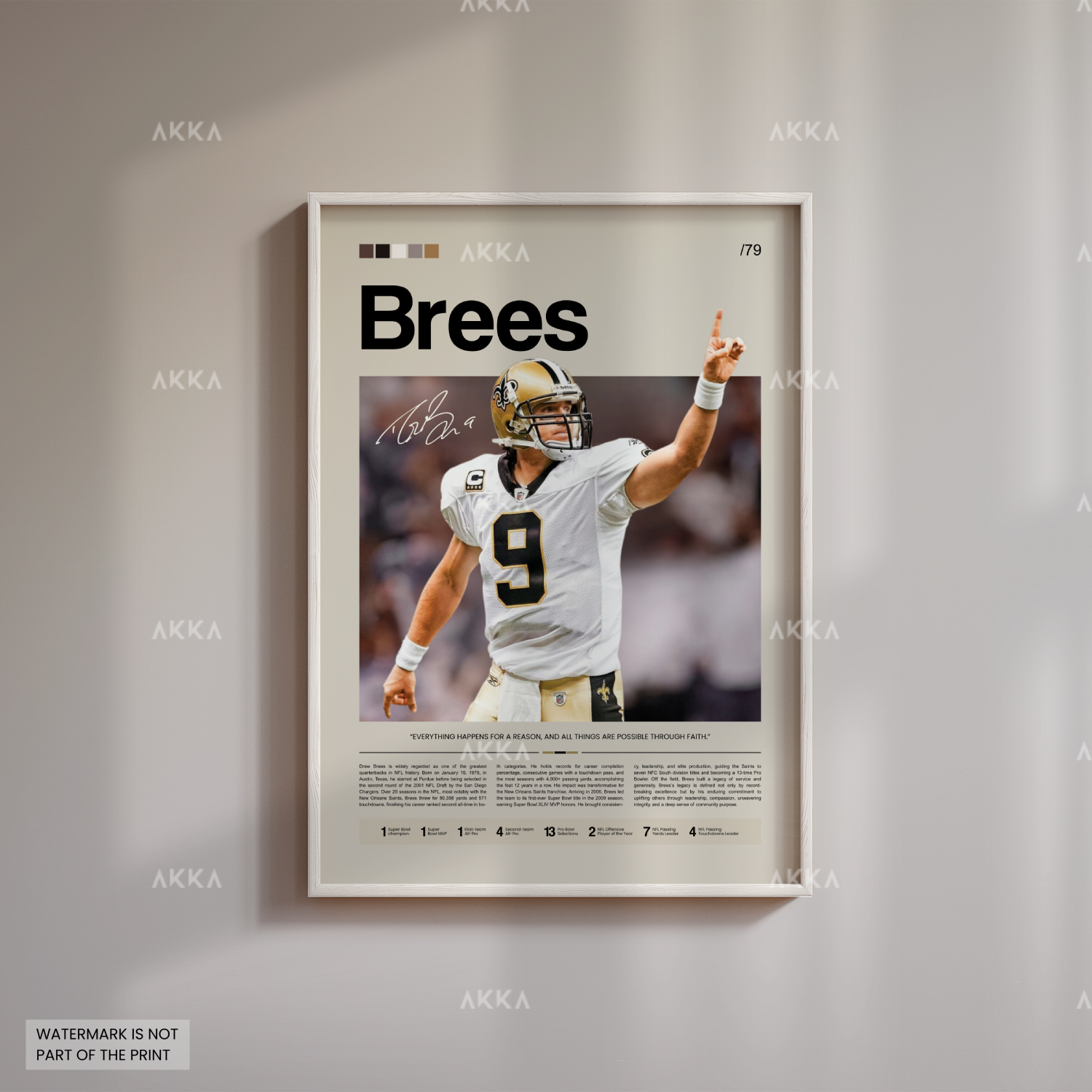 Drew Brees - New Orleans Saints