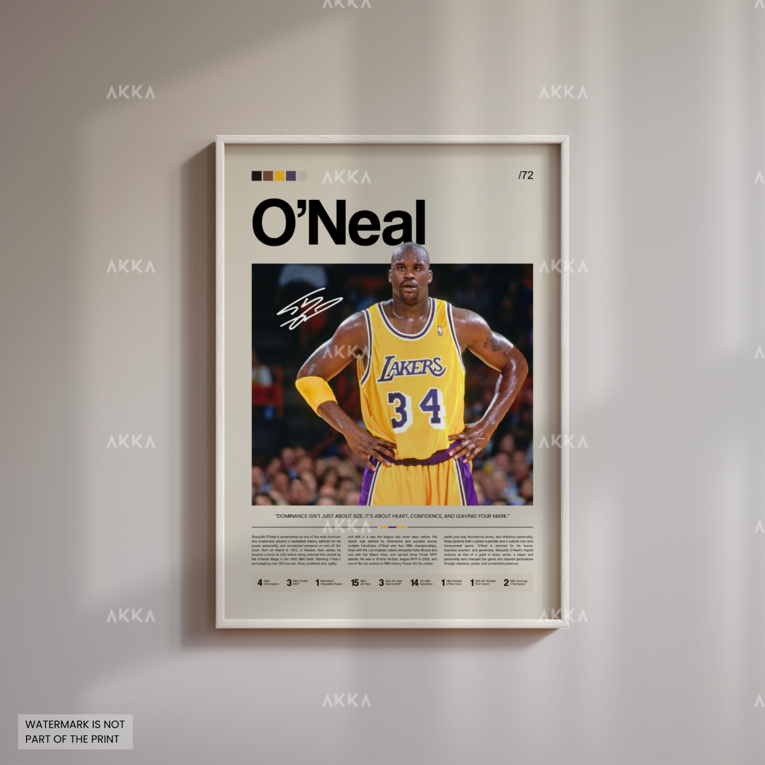 Shaquille O’Neal - Los Angeles Lakers