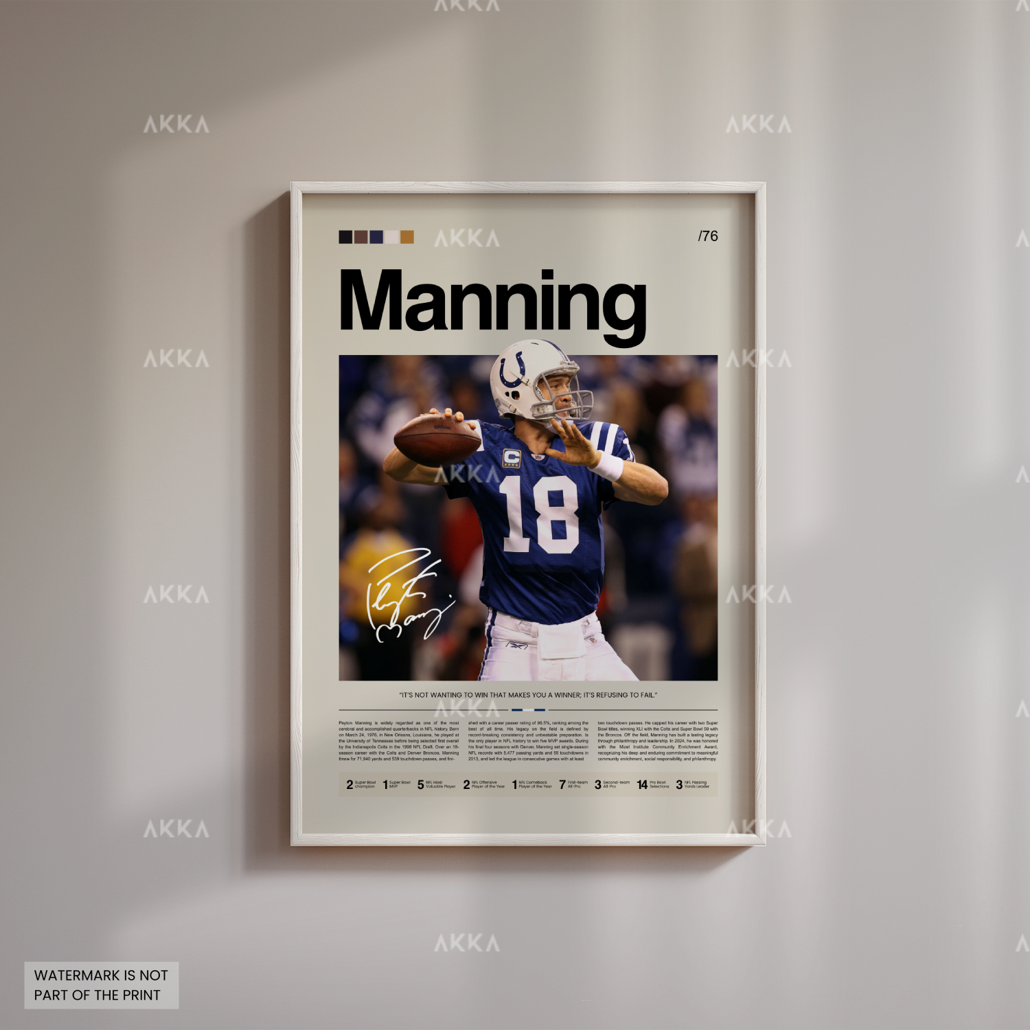 Peyton Manning - Indianapolis Colts