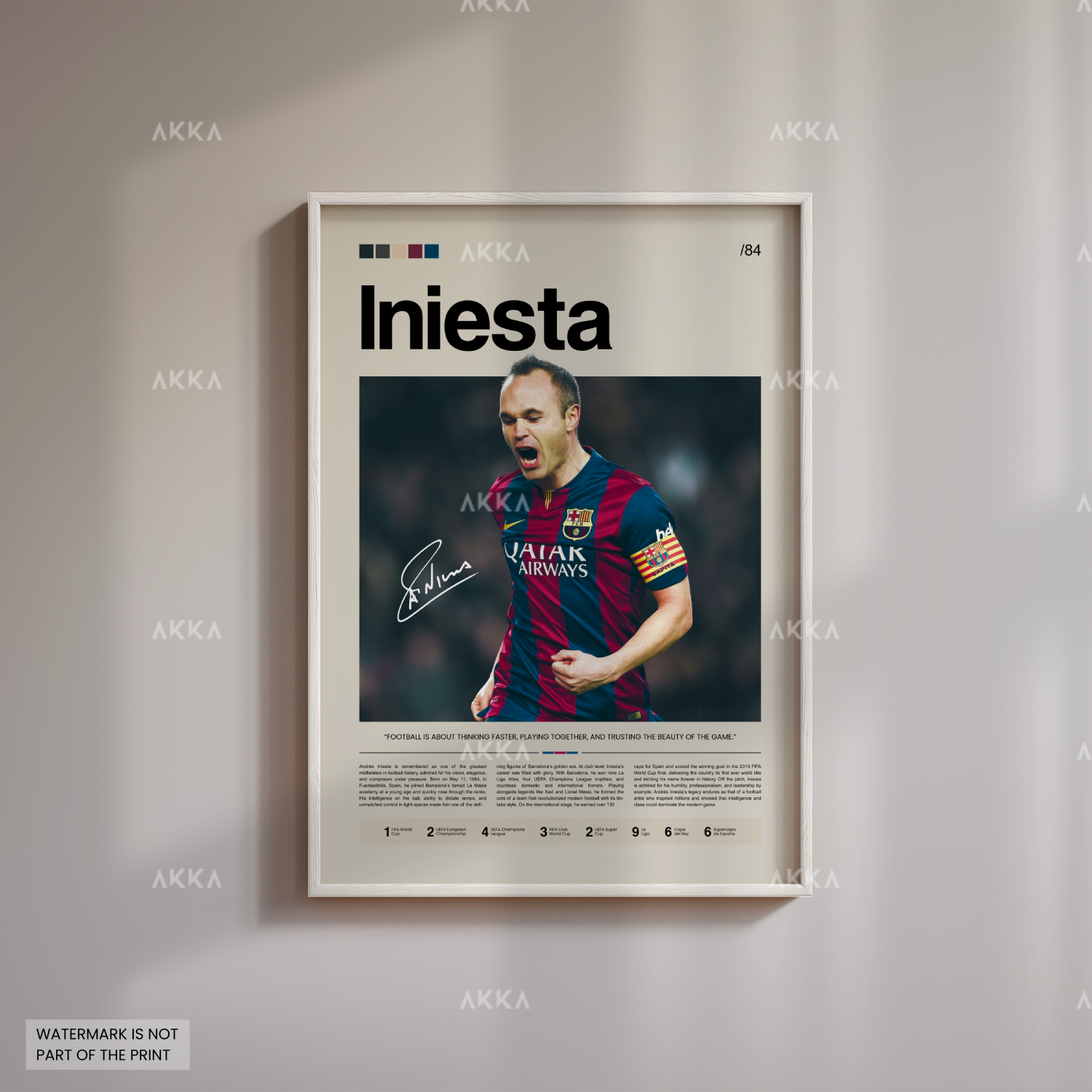Andrés Iniesta - FC Barcelona