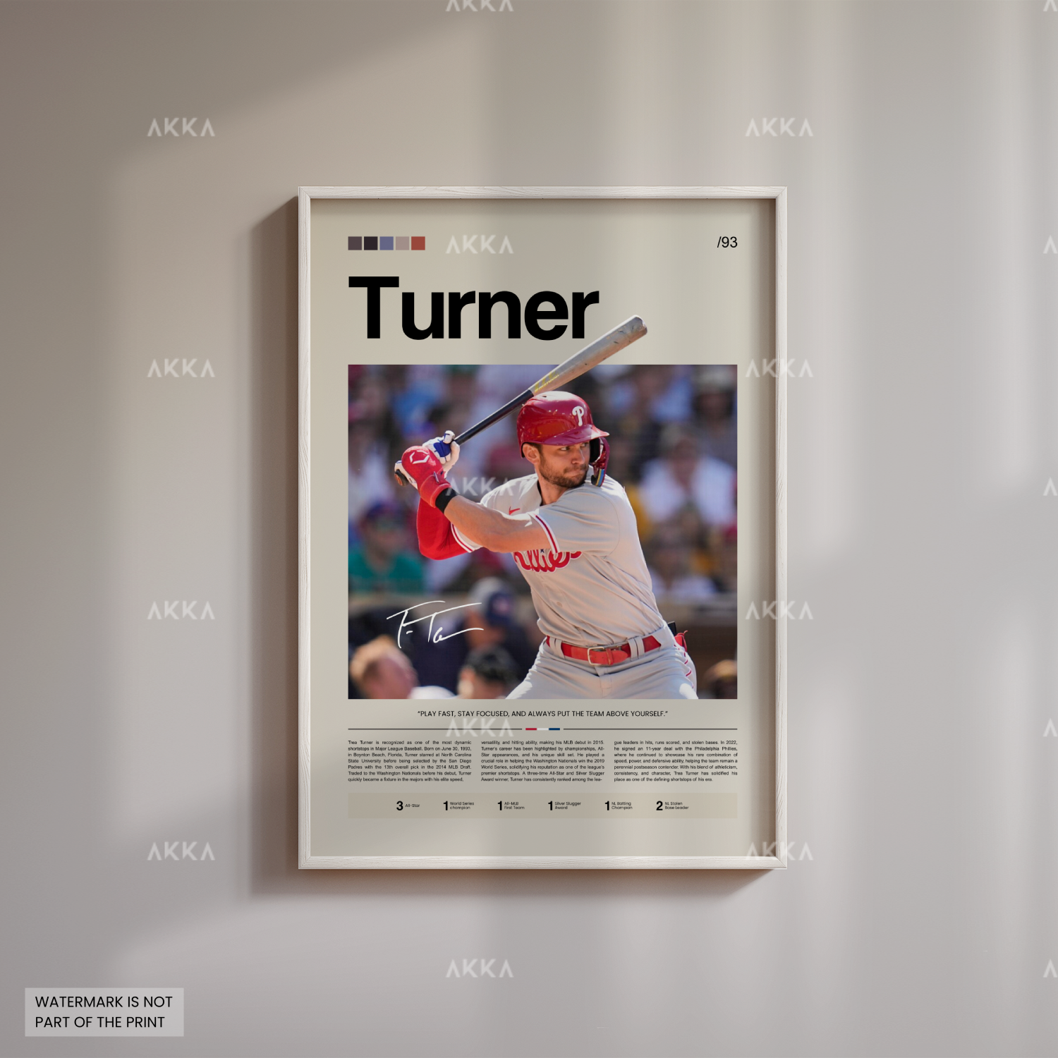 Trea Turner - Philadelphia Phillies