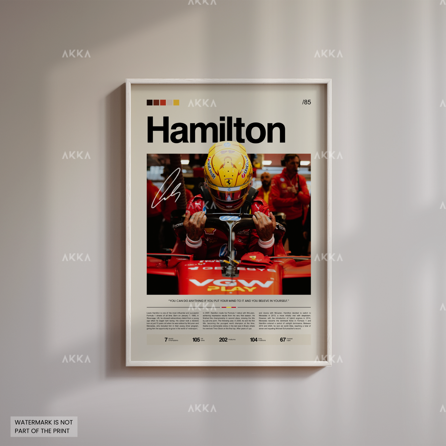 Lewis Hamilton - Scuderia Ferrari