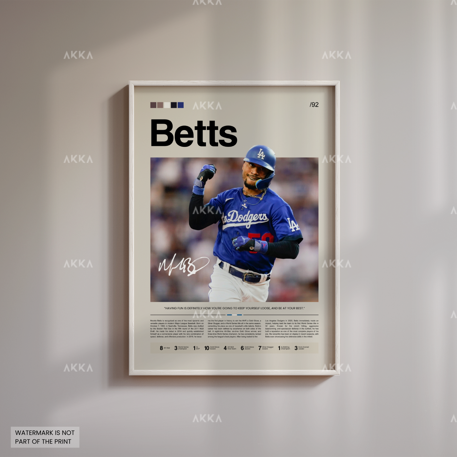 Mookie Betts - Los Angeles Dodgers