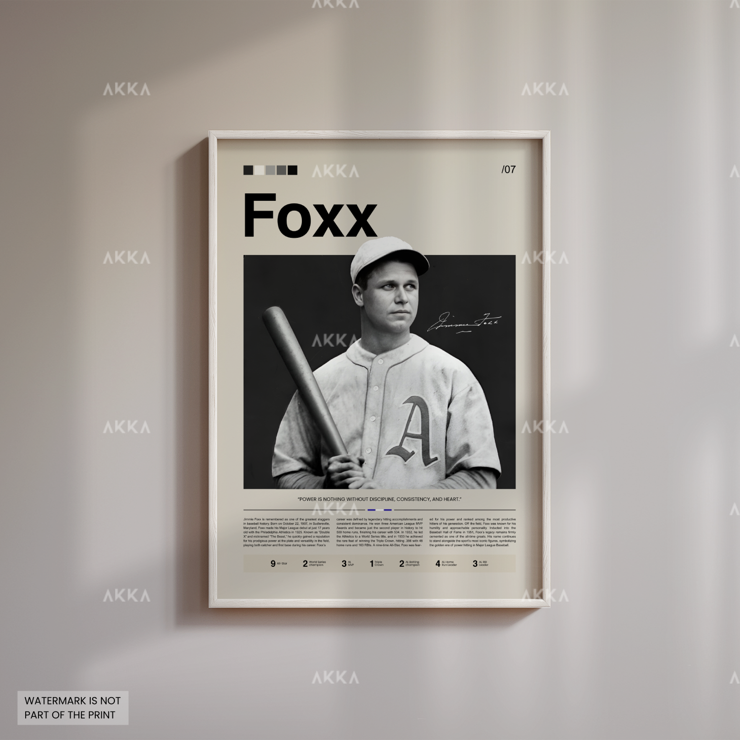 Jimmie Foxx - Philadelphia Athletics