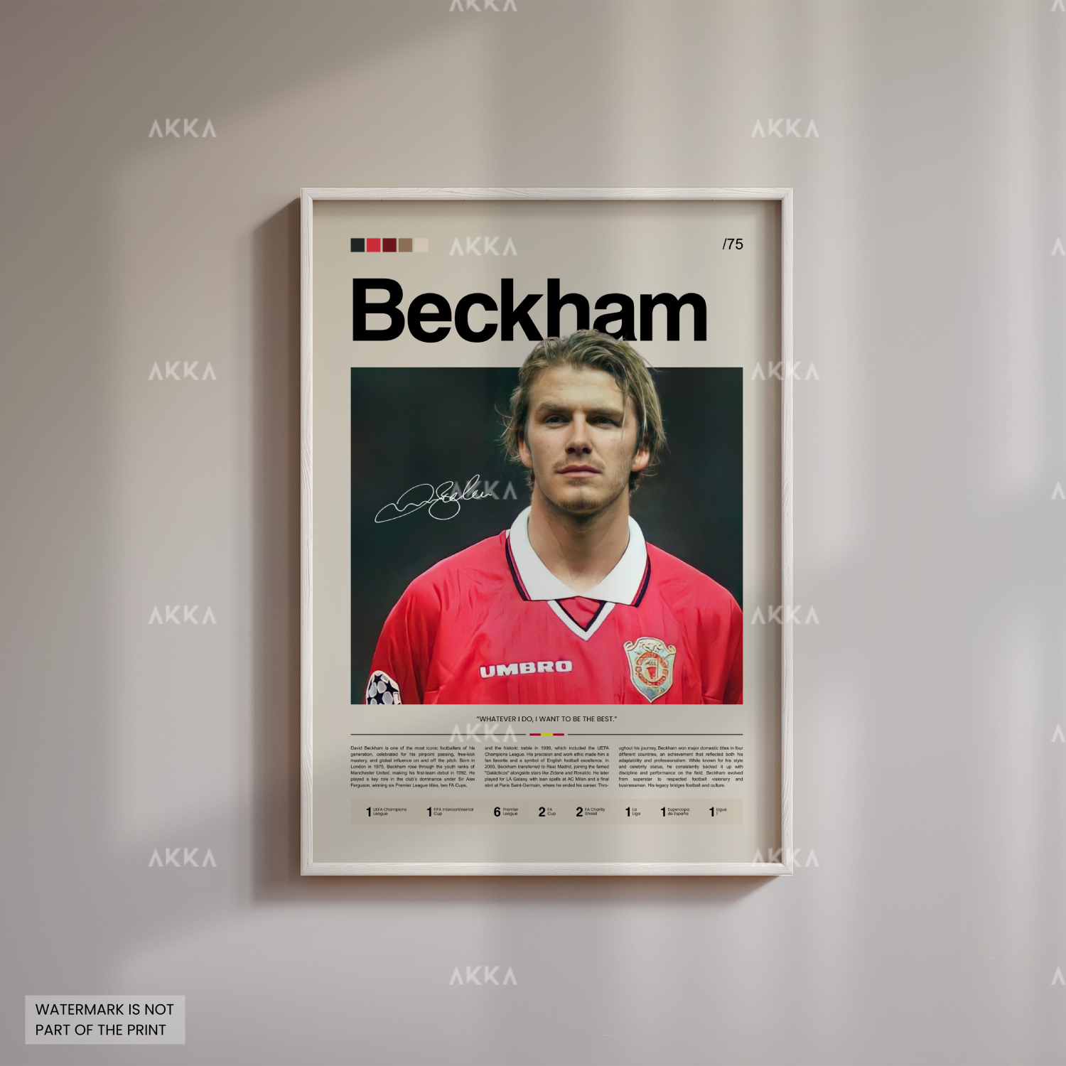 David Beckham - Manchester Utd FC
