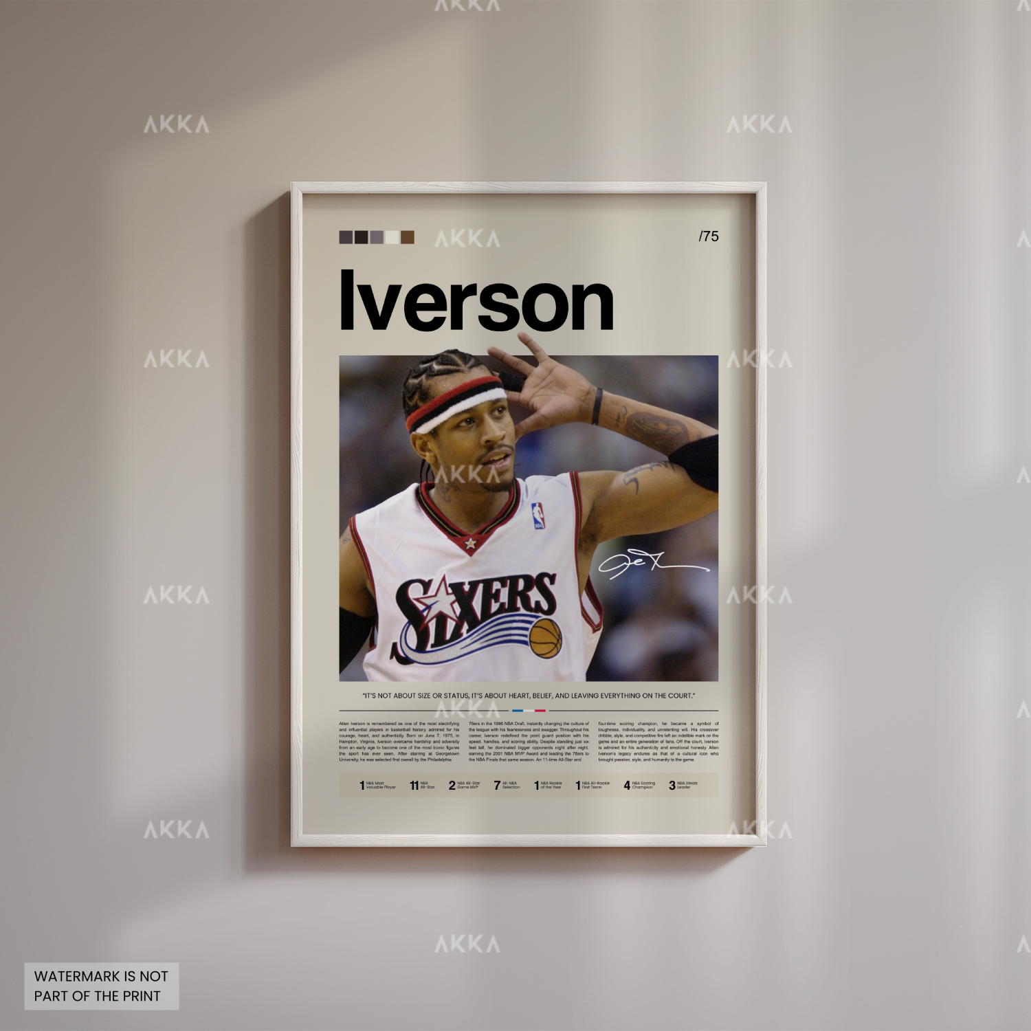 Allen Iverson - Philadelphia 76ers