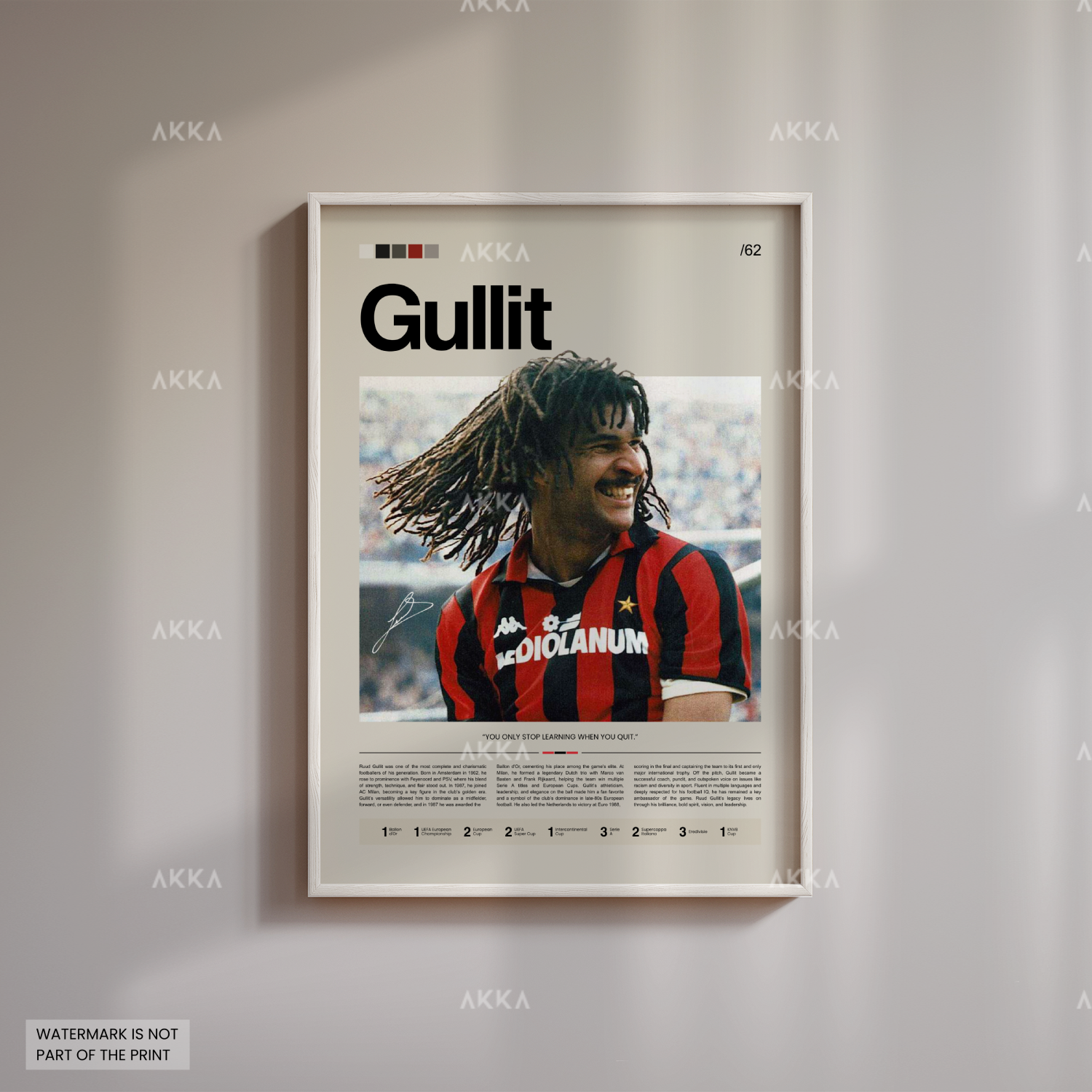 Ruud Gullit - AC Milan