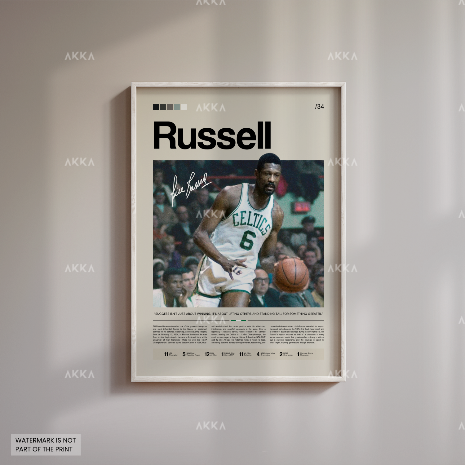 Bill Russell - Boston Celtics