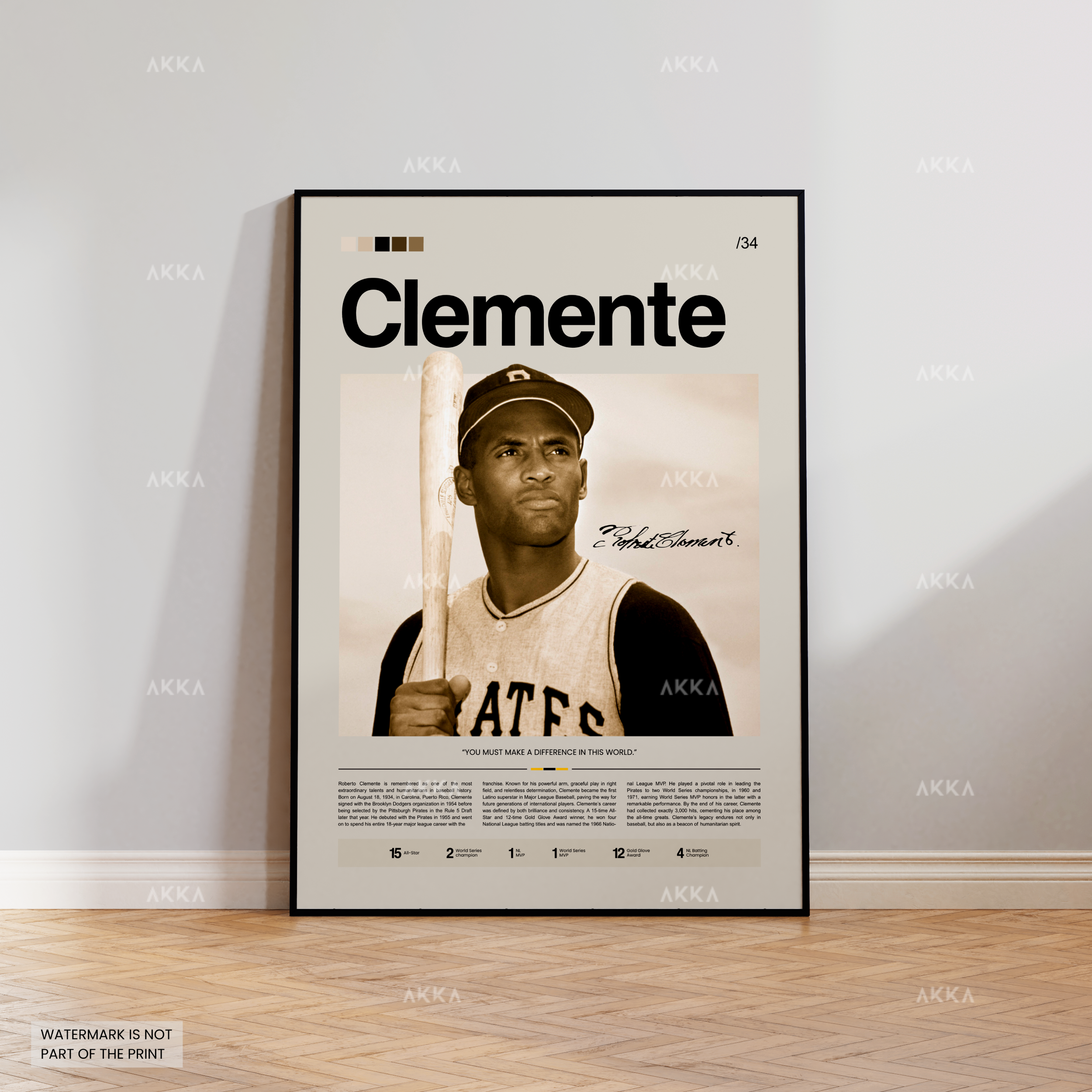 Roberto Clemente - Pittsburgh Pirates