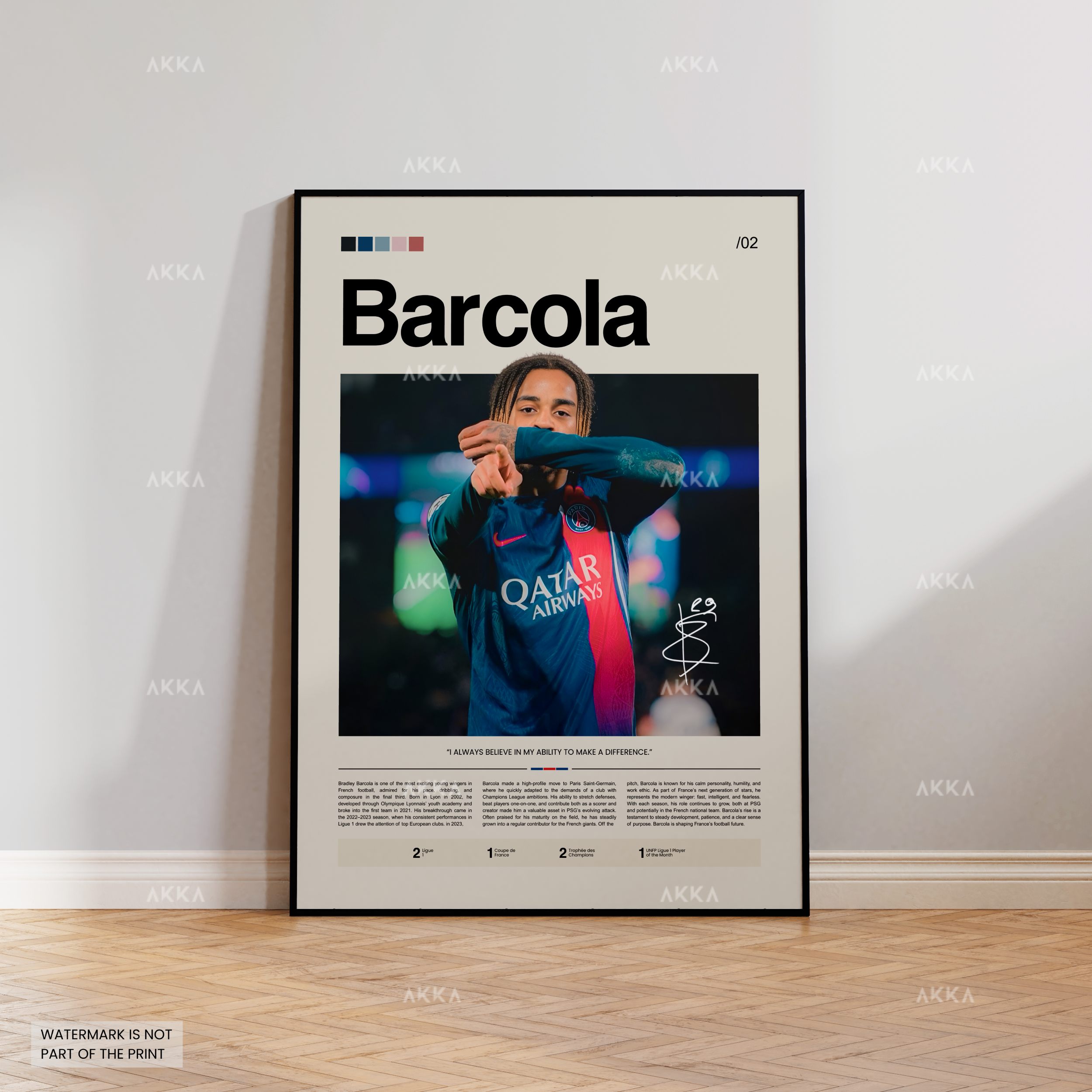 Bradley Barcola - Paris Saint-Germain