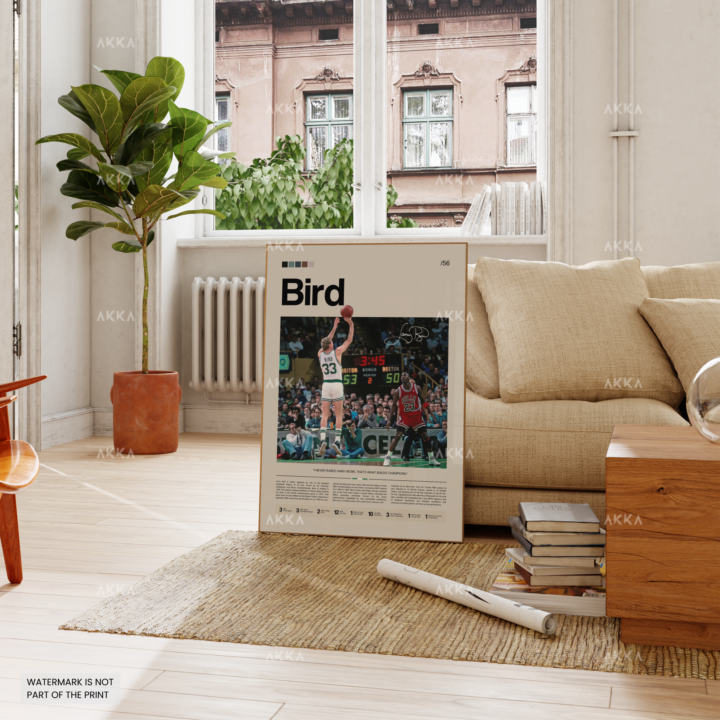 Larry Bird Wall Art