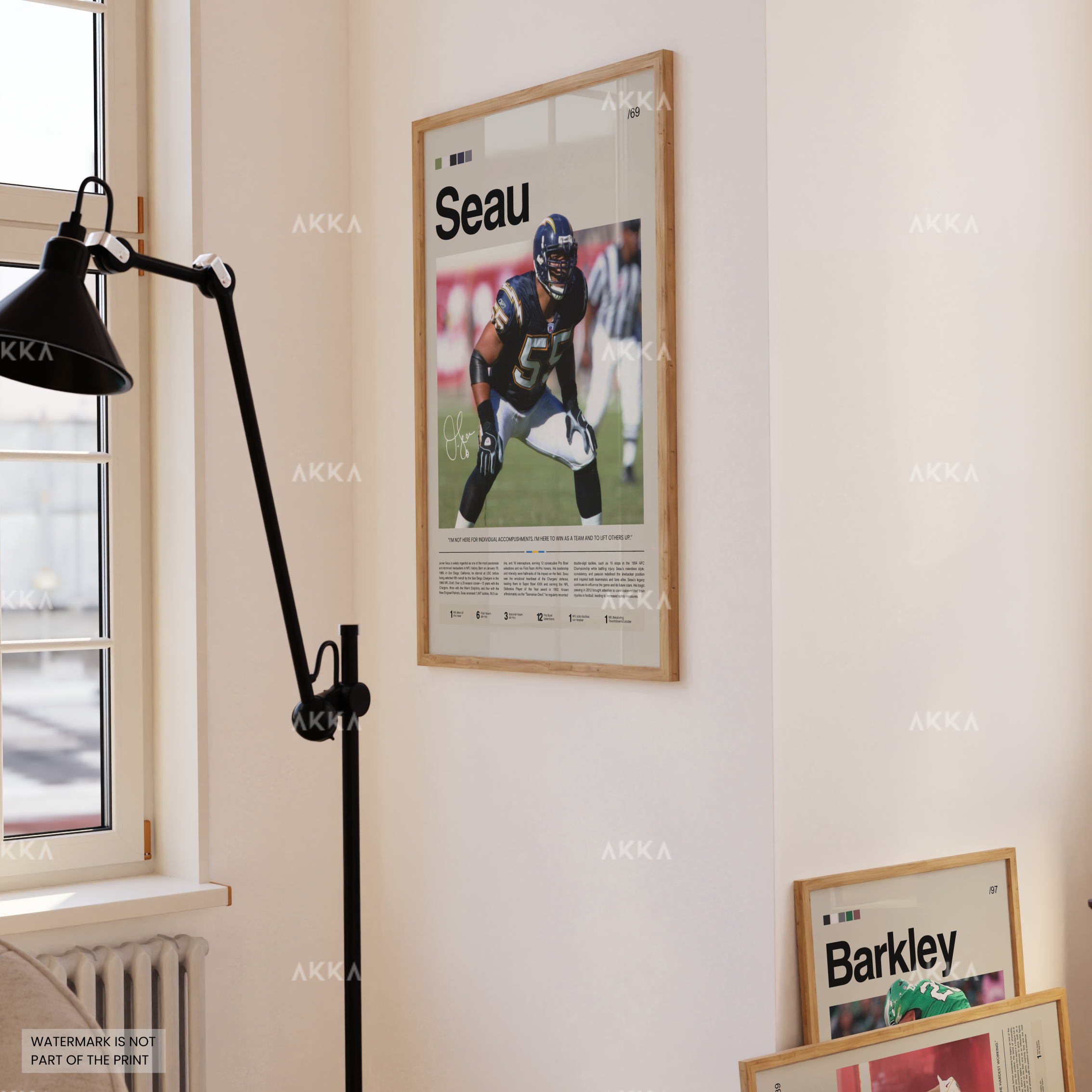 Junior Seau - San Diego Chargers