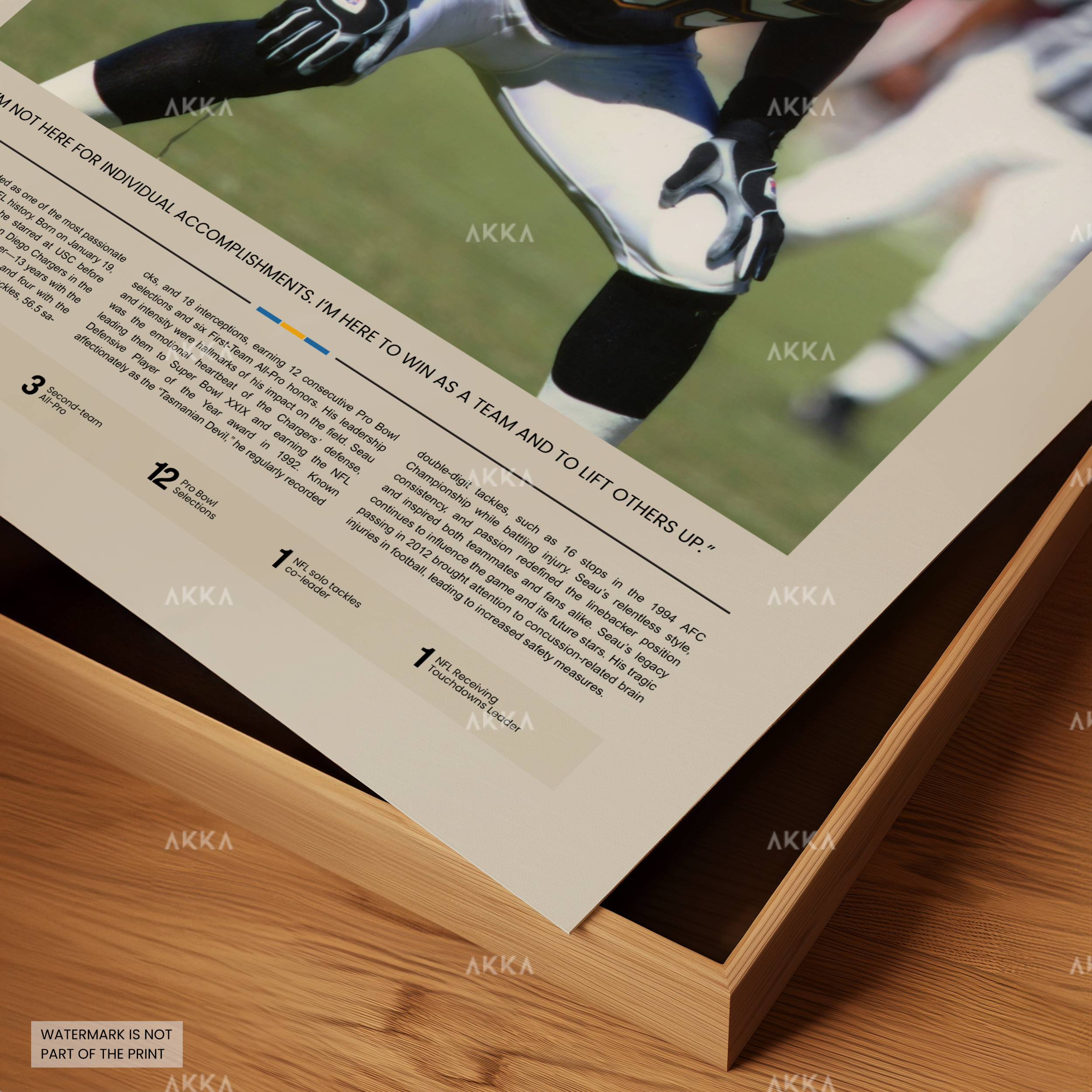 Junior Seau - San Diego Chargers