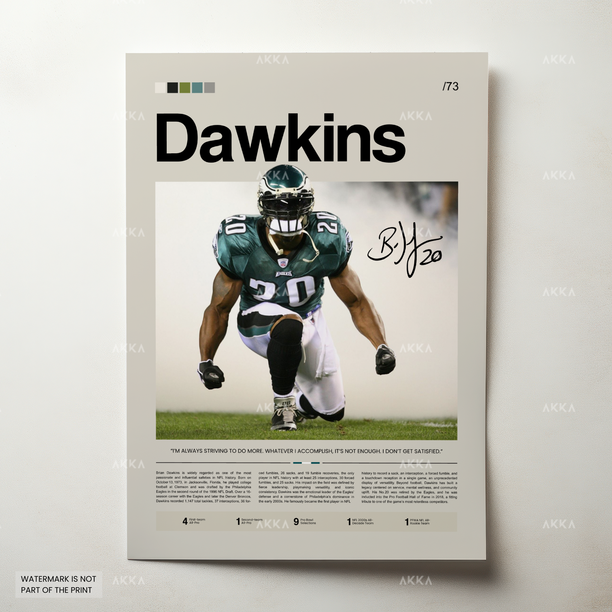 Brian Dawkins - Philadelphia Eagles