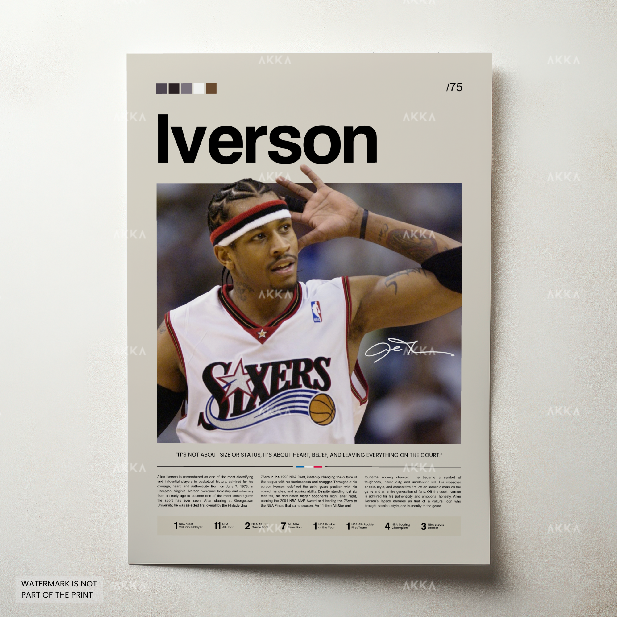 Allen Iverson - Philadelphia 76ers