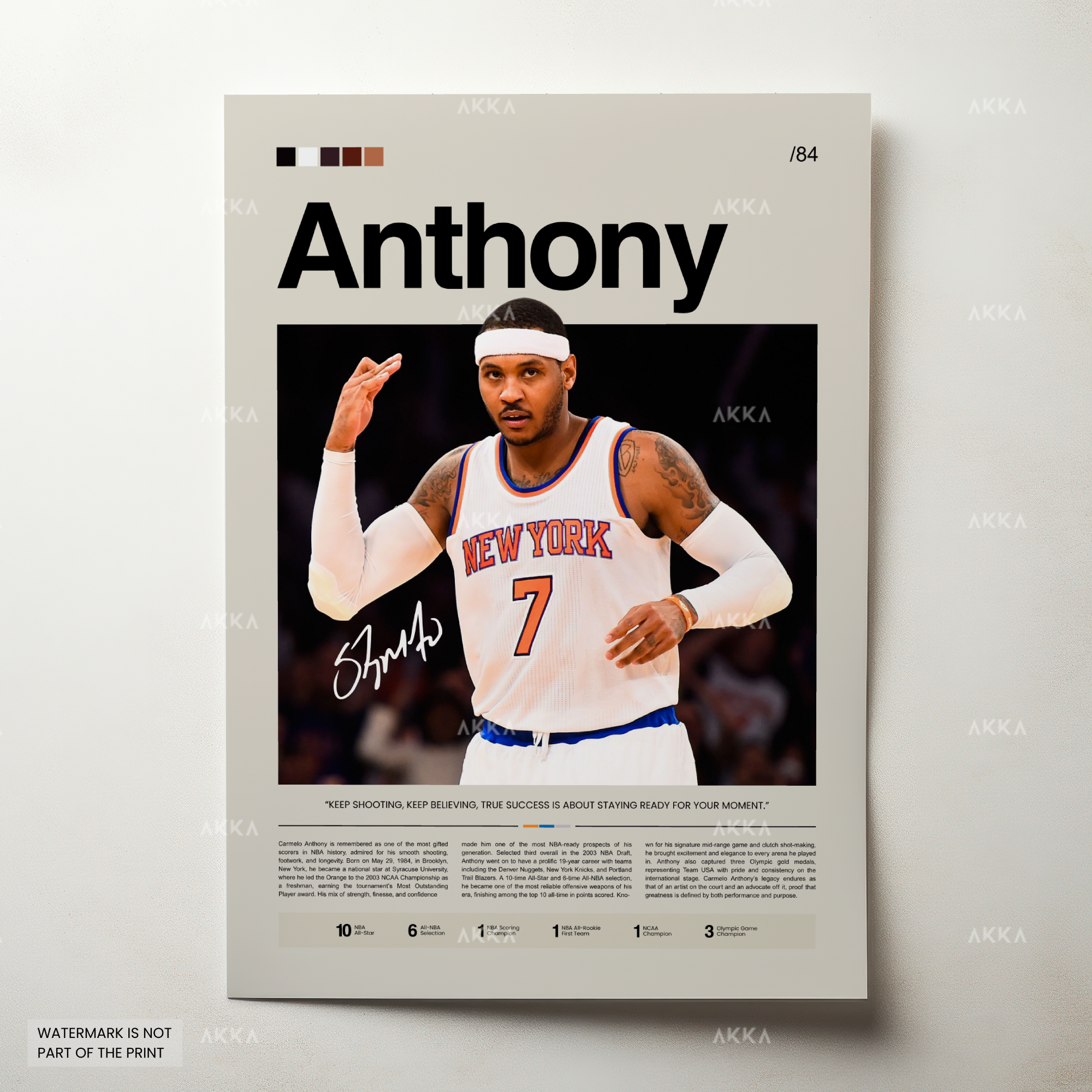 Carmelo Anthony - New York Knicks