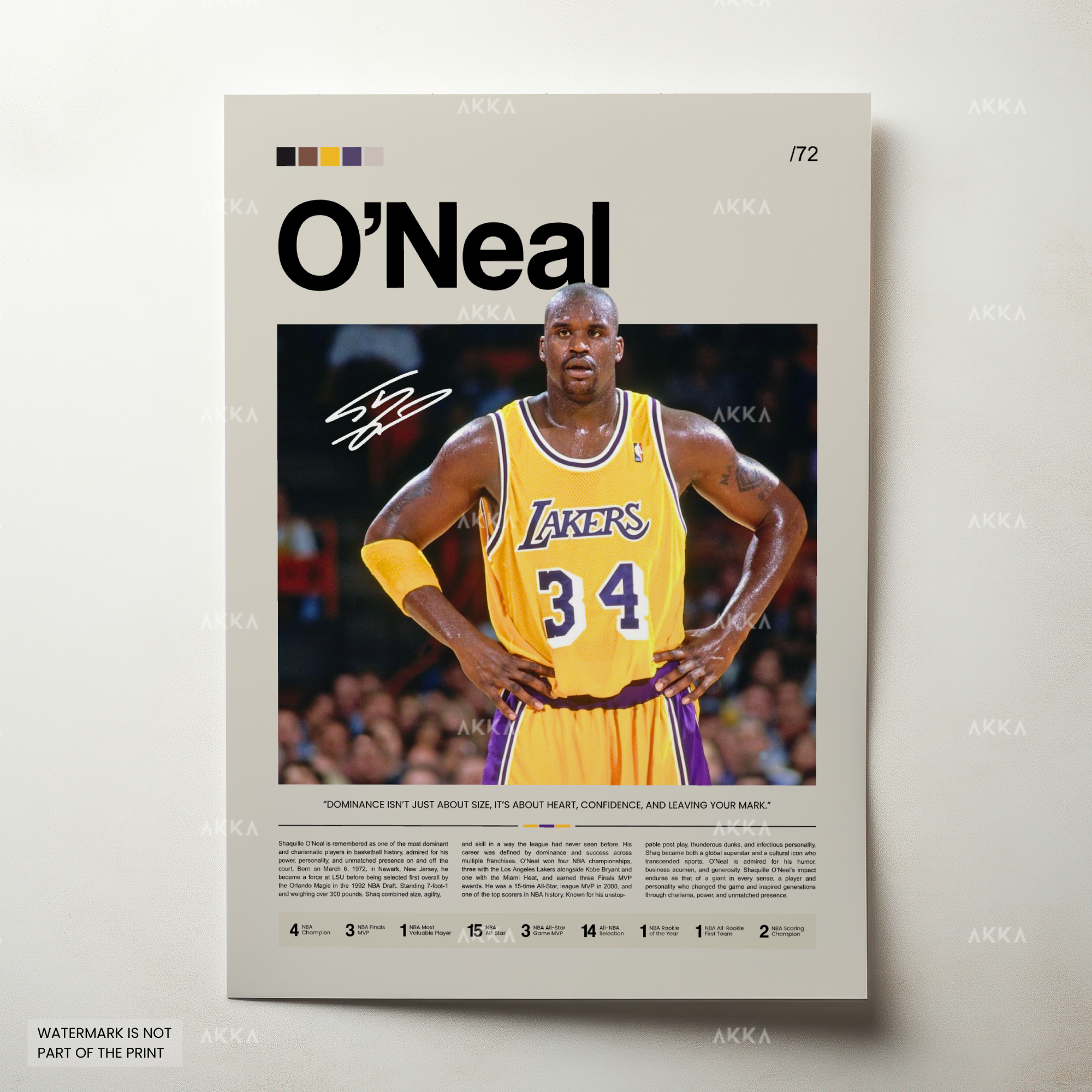 Shaquille O’Neal - Los Angeles Lakers
