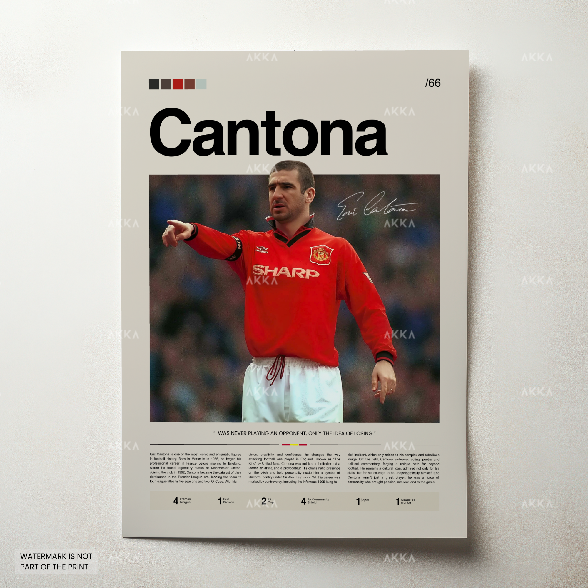 Eric Cantona - Manchester Utd FC