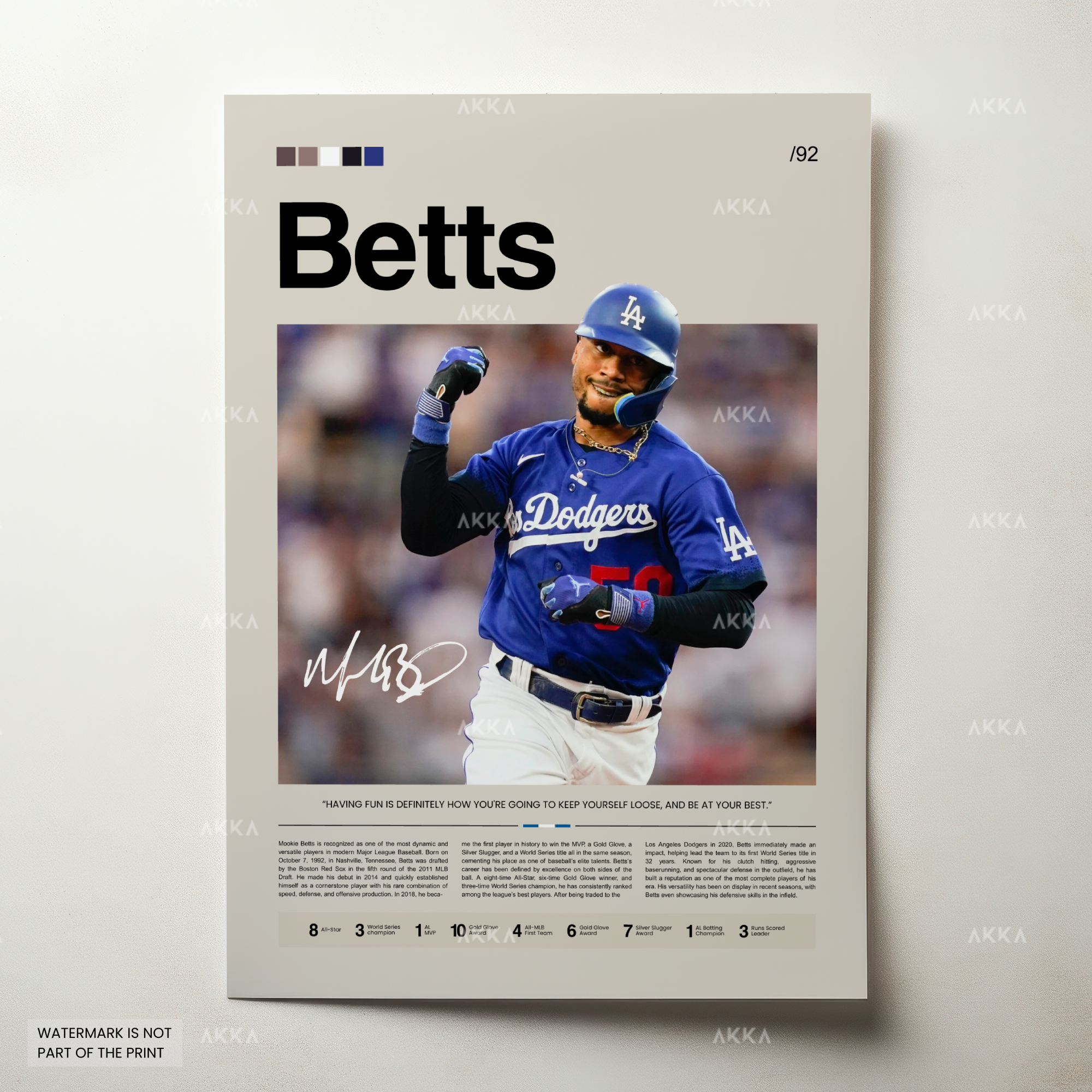 Mookie Betts - Los Angeles Dodgers