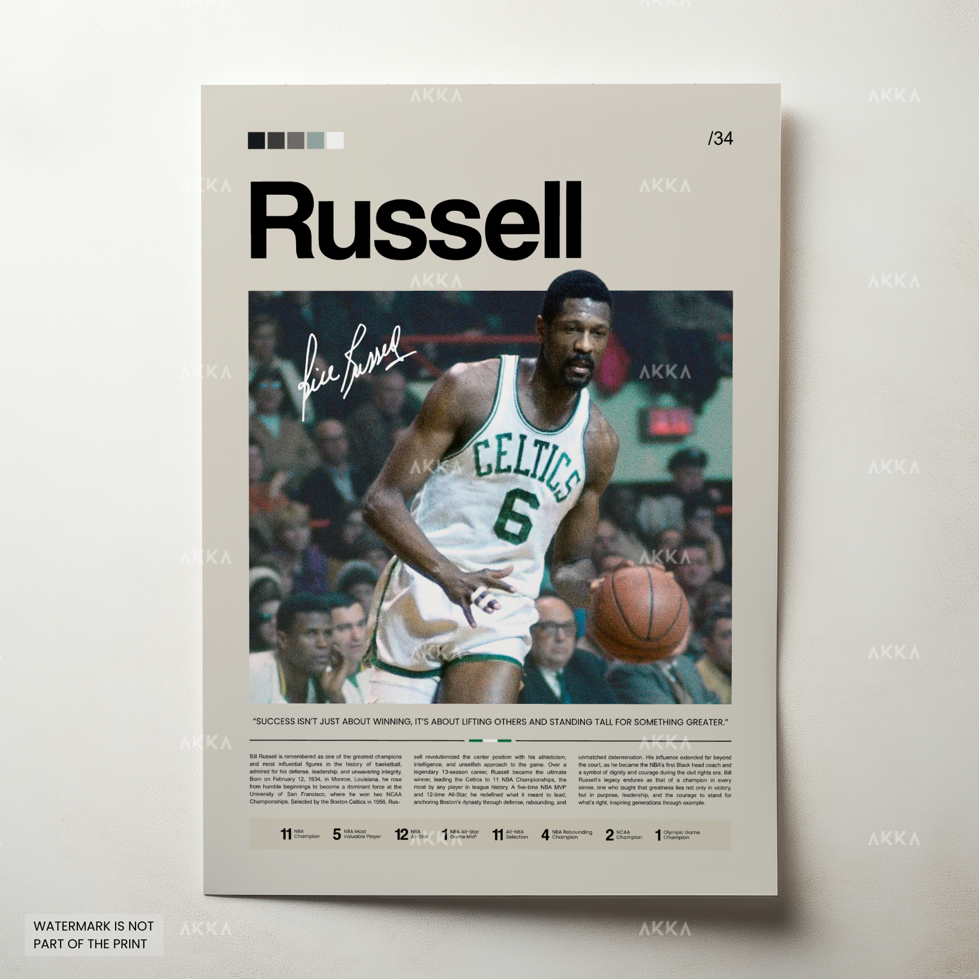 Bill Russell - Boston Celtics