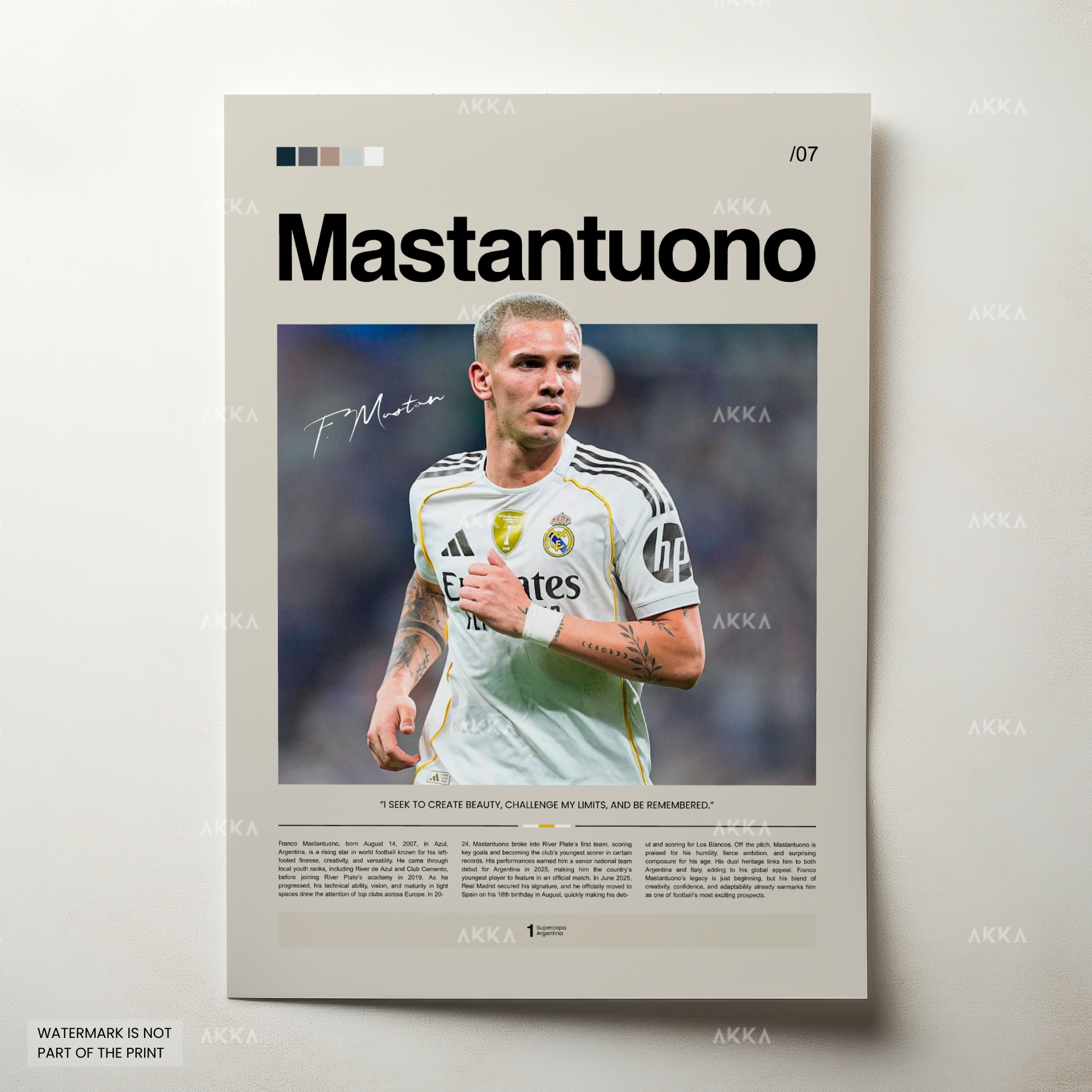 Franco Mastantuono - Real Madrid