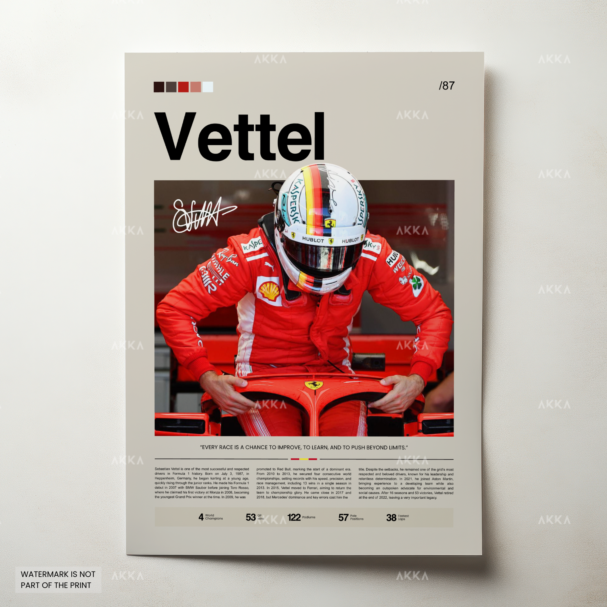 Sebastian Vettel - Scuderia Ferrari