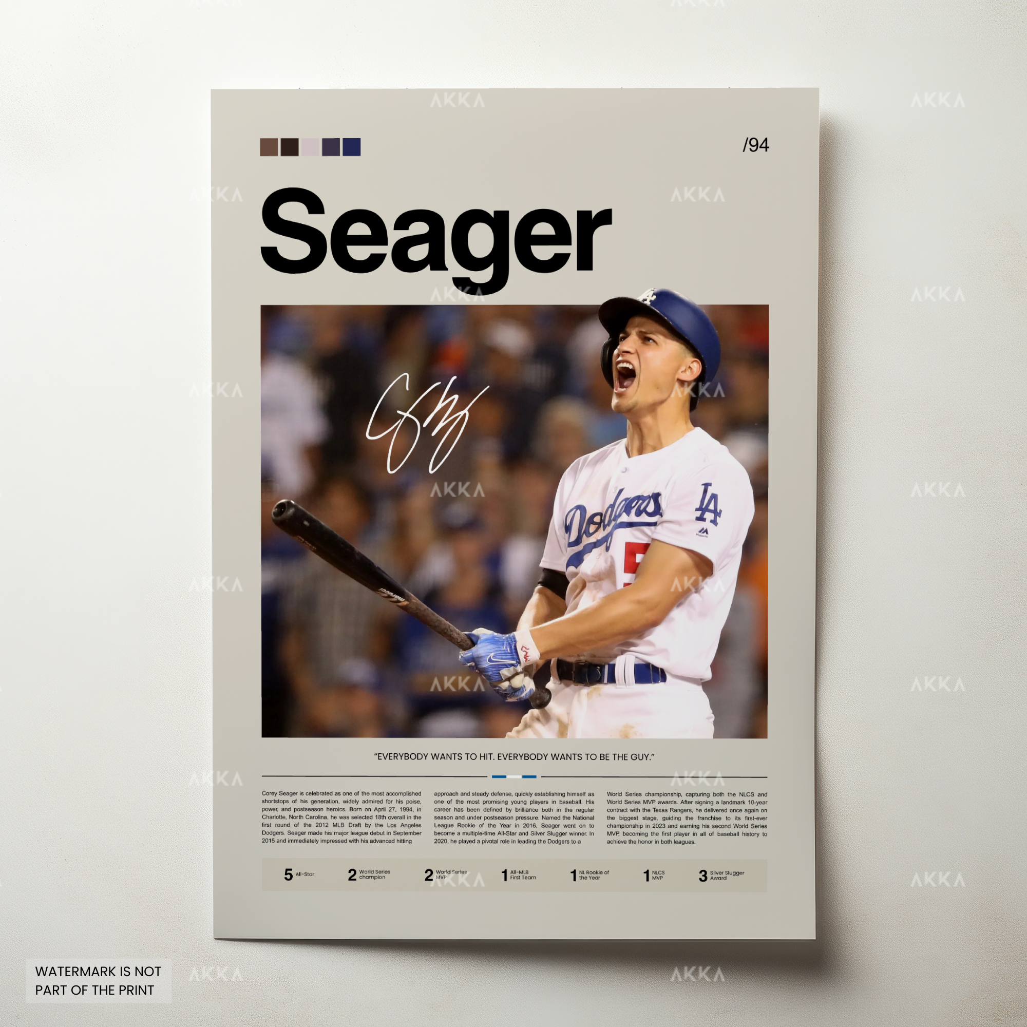Corey Seager - Los Angeles Dodgers