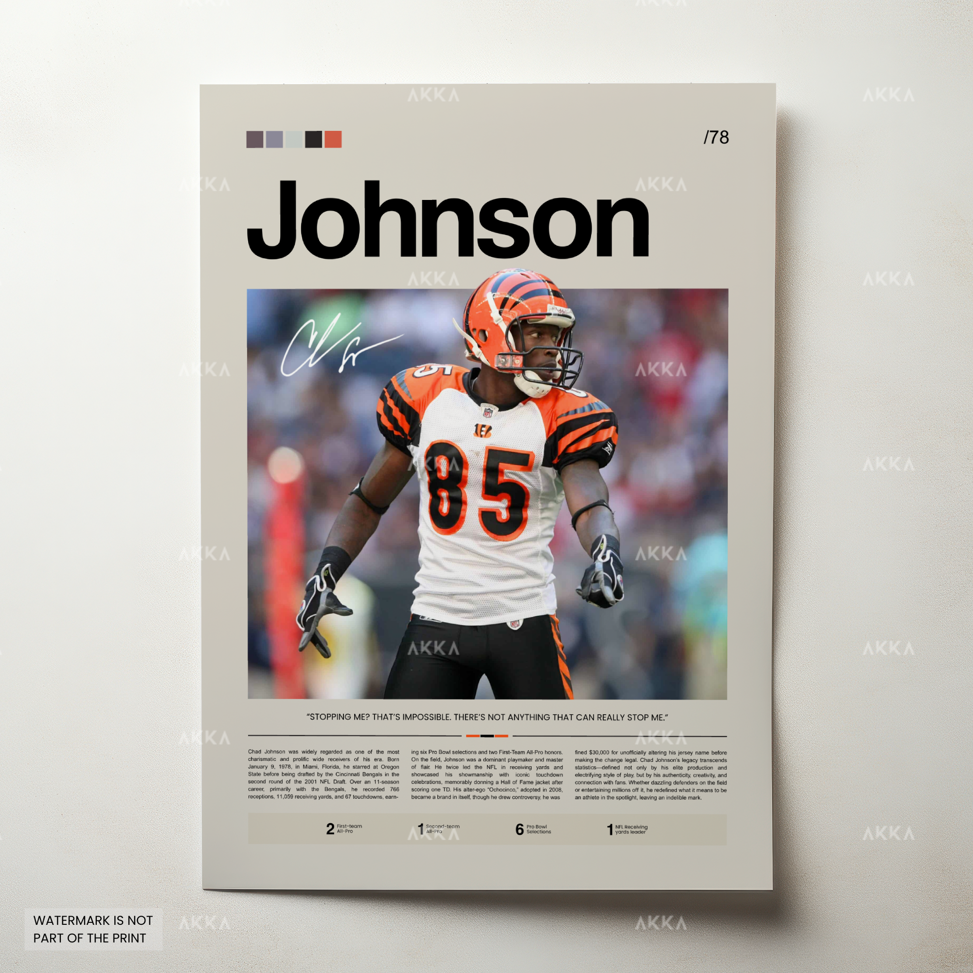 Chad Johnson -Cincinnati Bengals