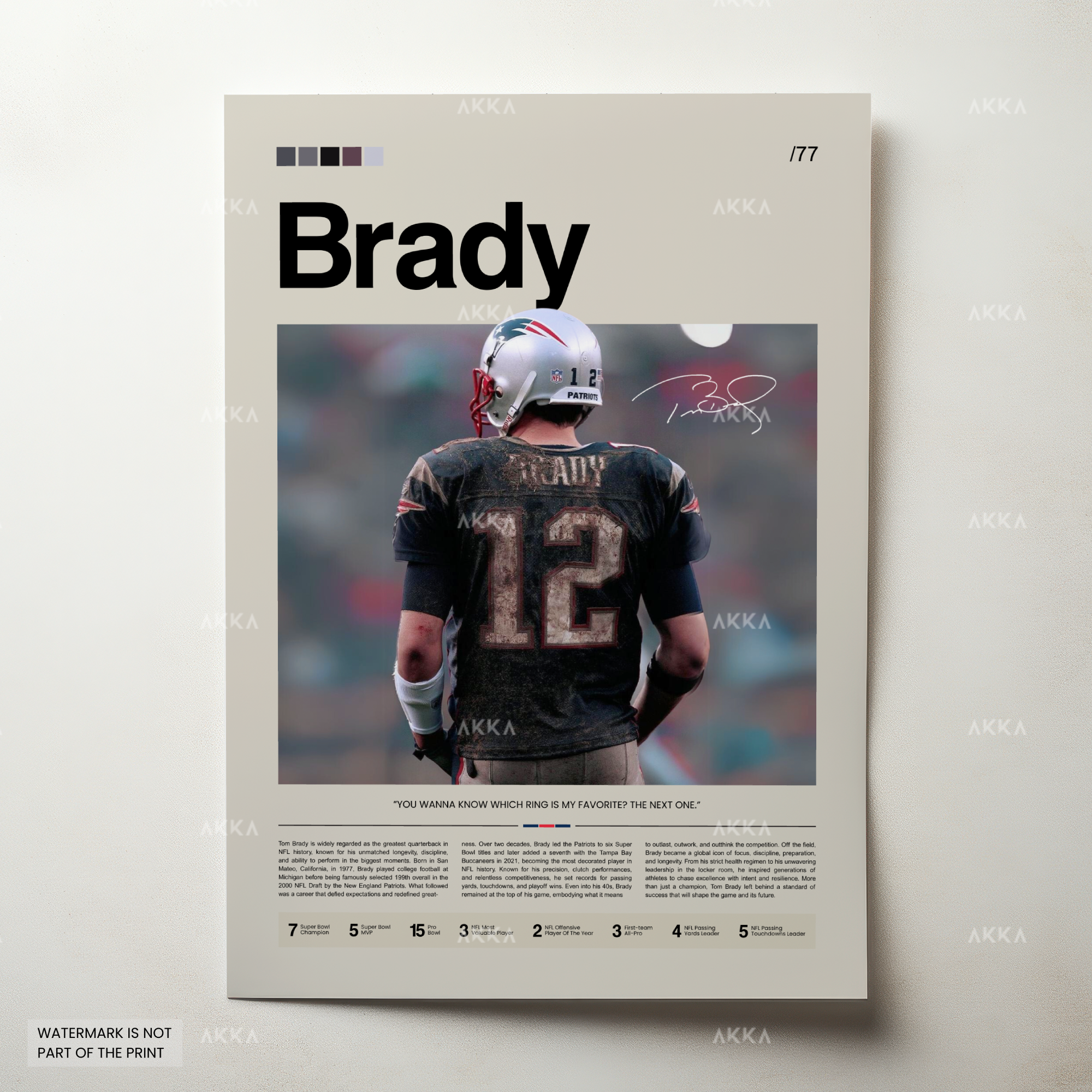 Tom Brady - New England Patriots