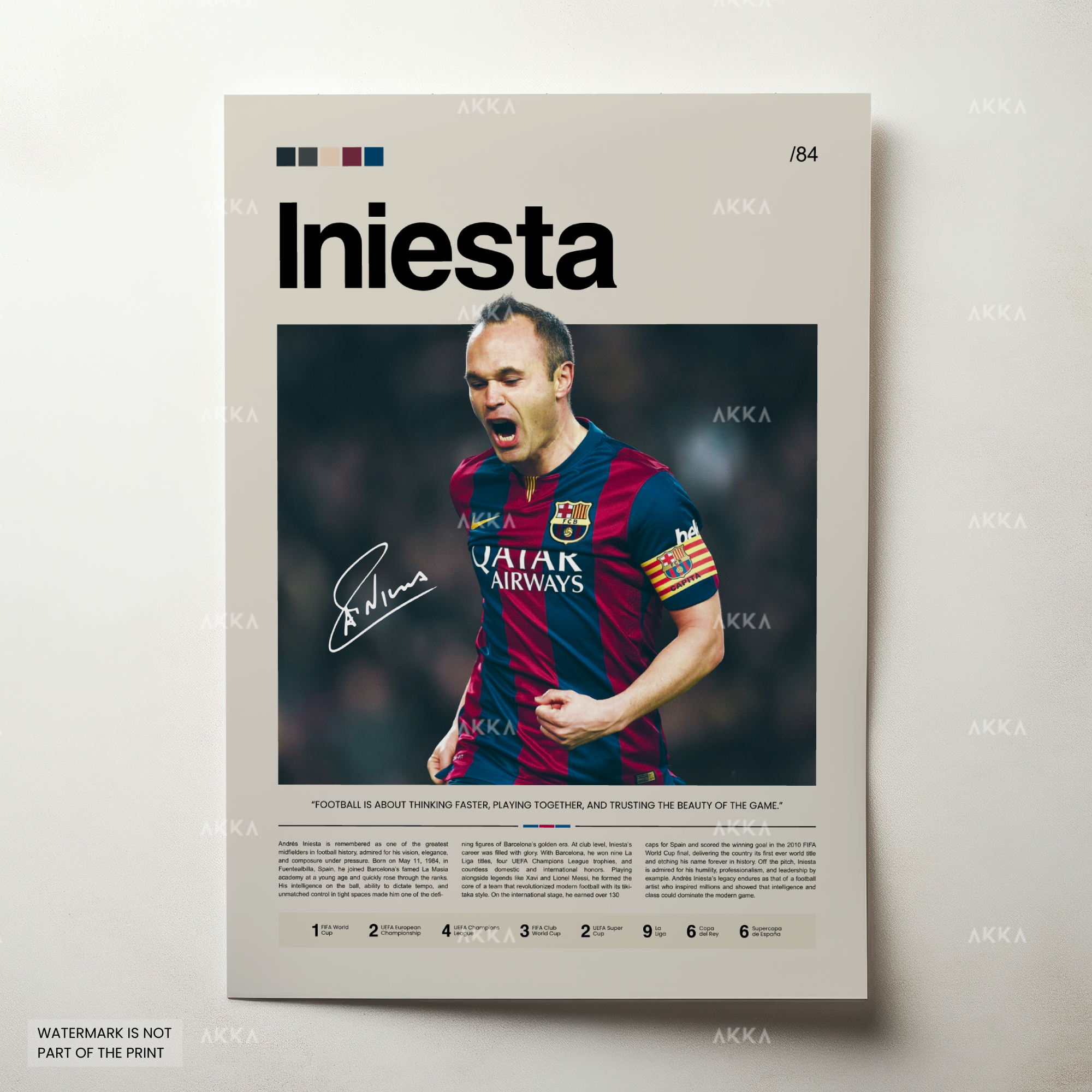 Andrés Iniesta - FC Barcelona