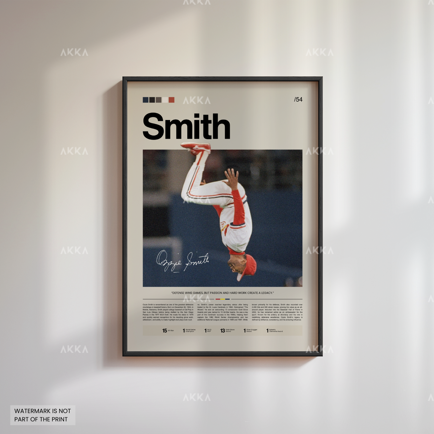 Ozzie Smith - St. Louis Cardinals