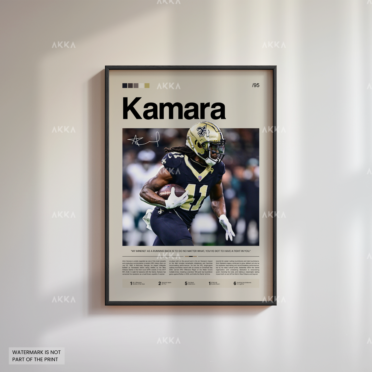 Alvin Kamara - New Orleans Saints