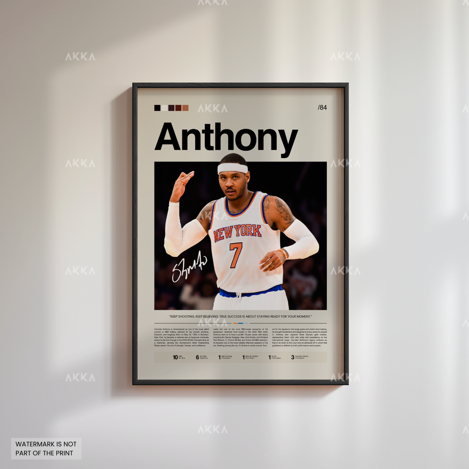 Carmelo Anthony - New York Knicks