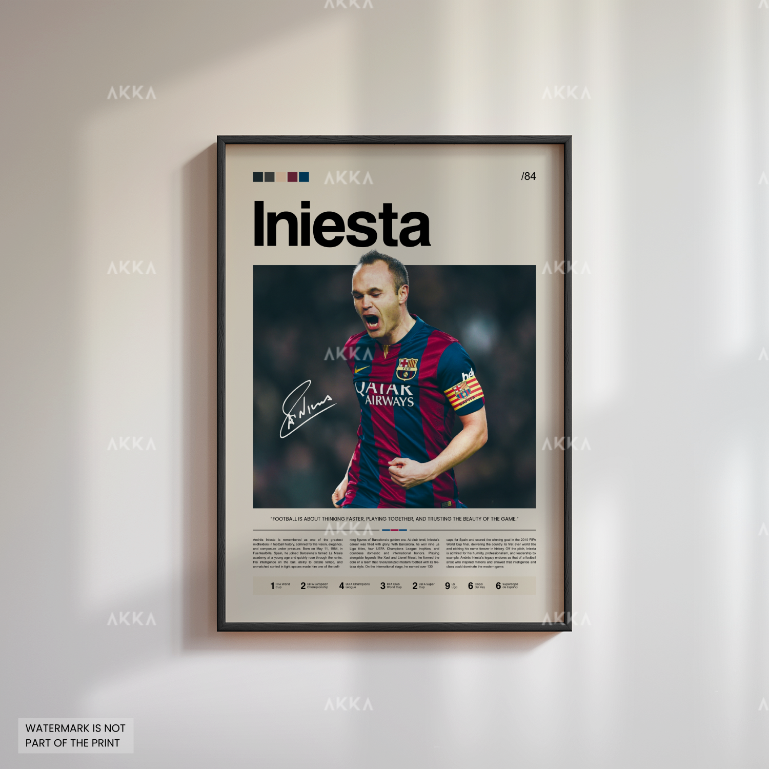 Andrés Iniesta - FC Barcelona