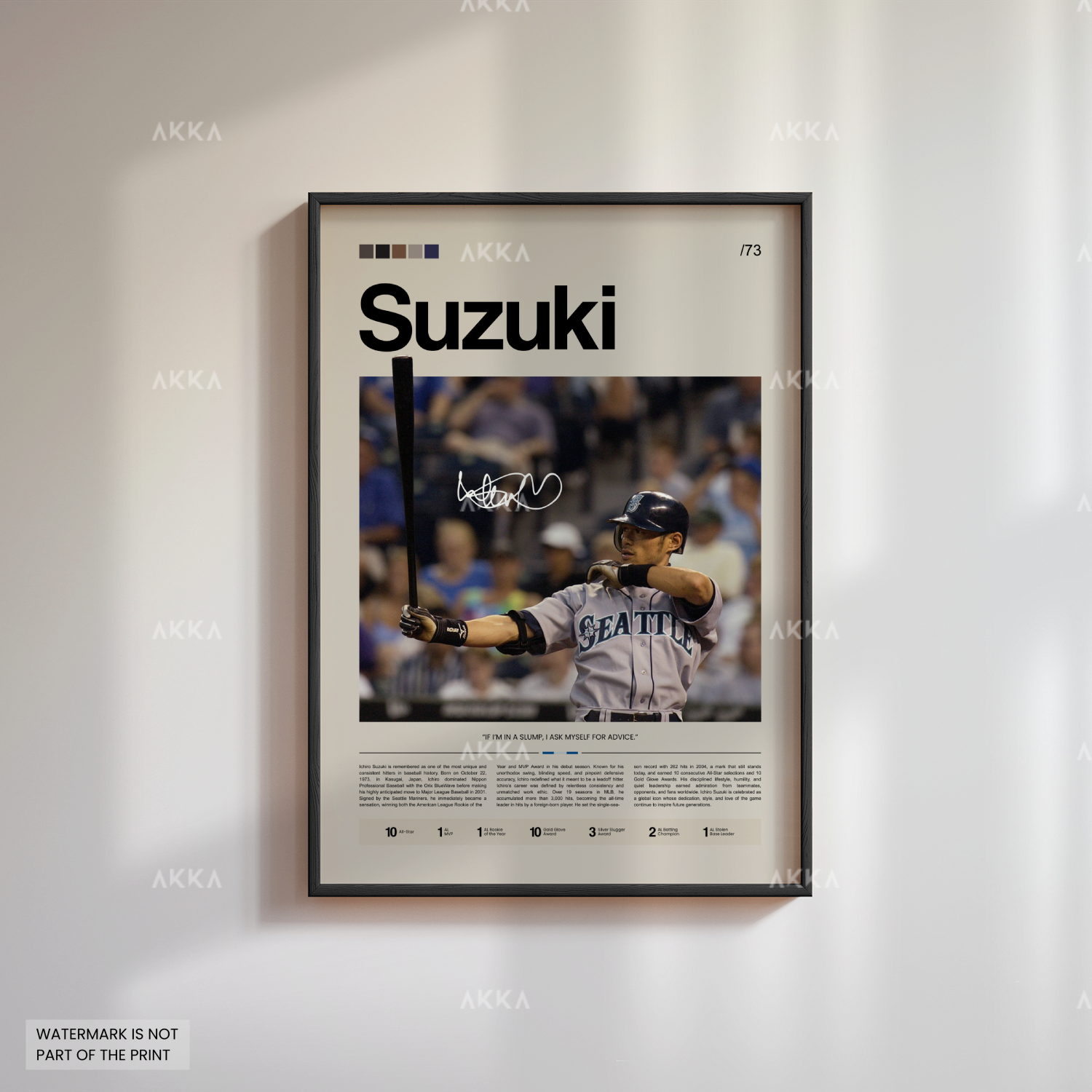 Ichiro Suzuki - Seattle Mariners