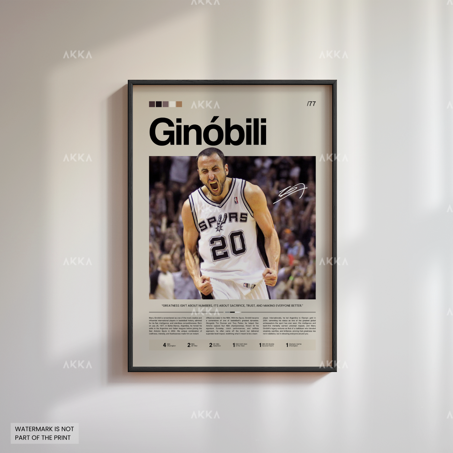 Manu Ginóbili - San Antonio Spurs