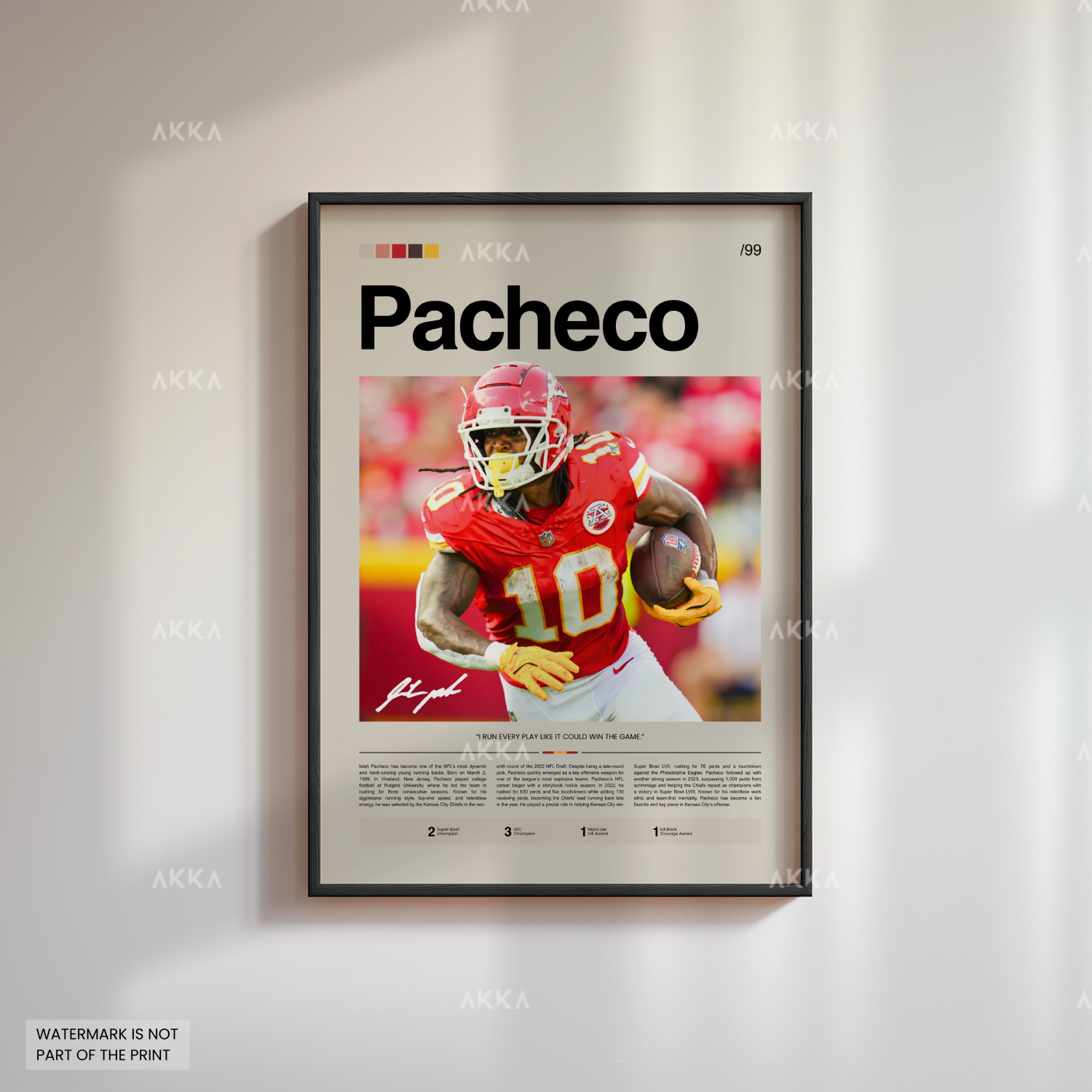 Isiah Pacheco - Kansas City Chiefs