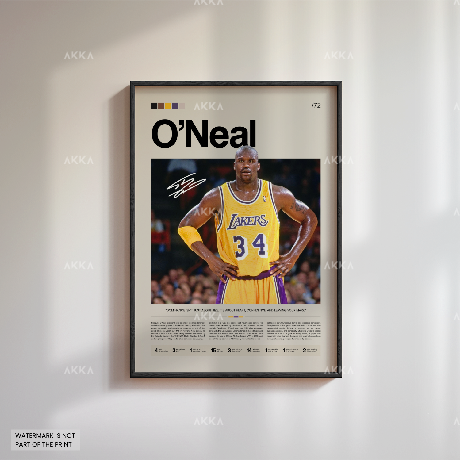 Shaquille O’Neal - Los Angeles Lakers