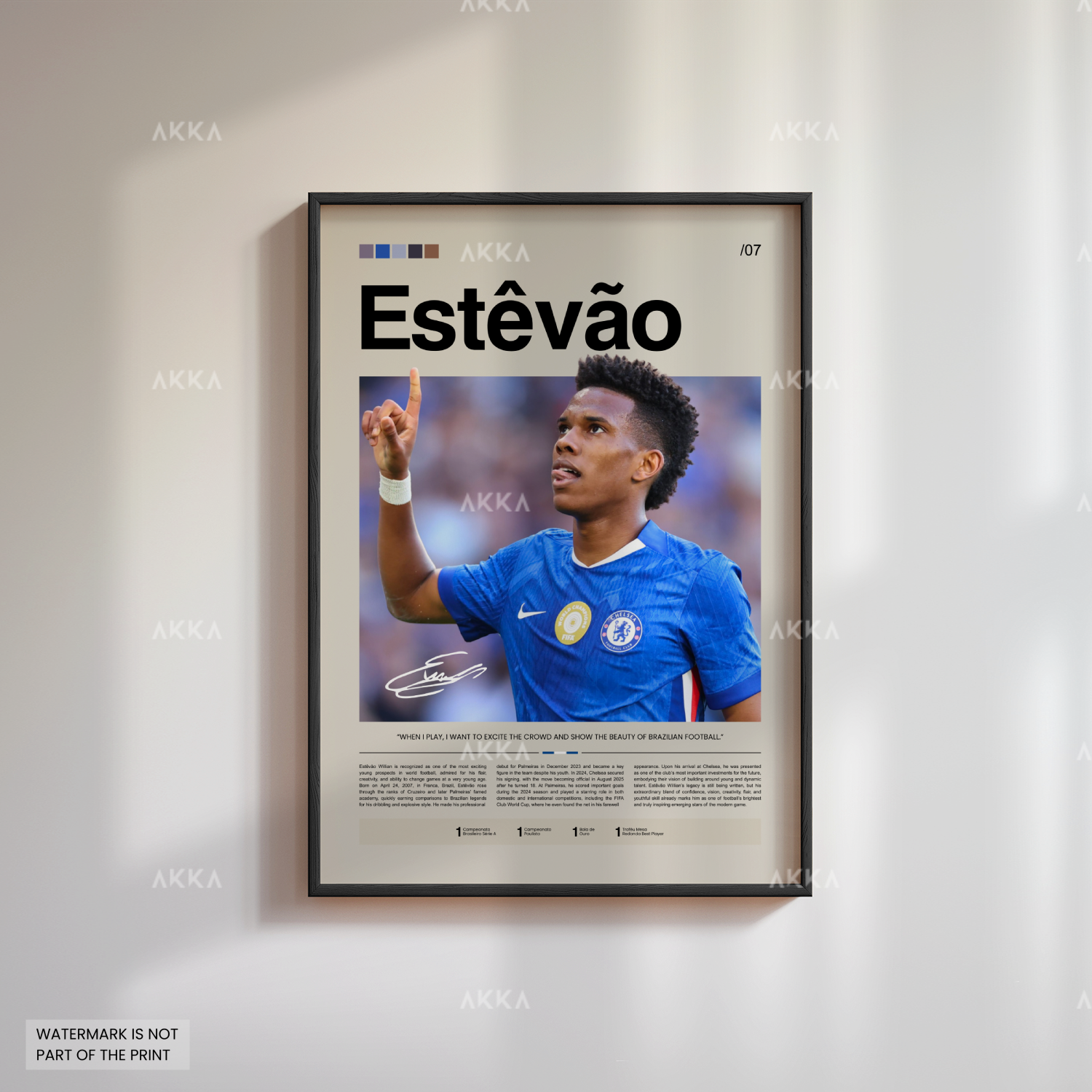 Estevao Poster - Chelsea