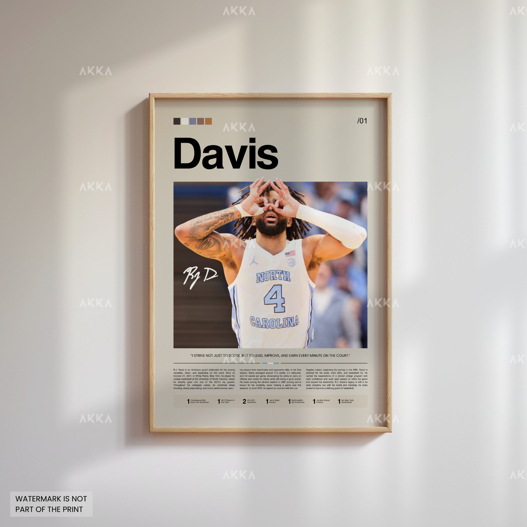 R.J. Davis - North Carolina Tar Heels