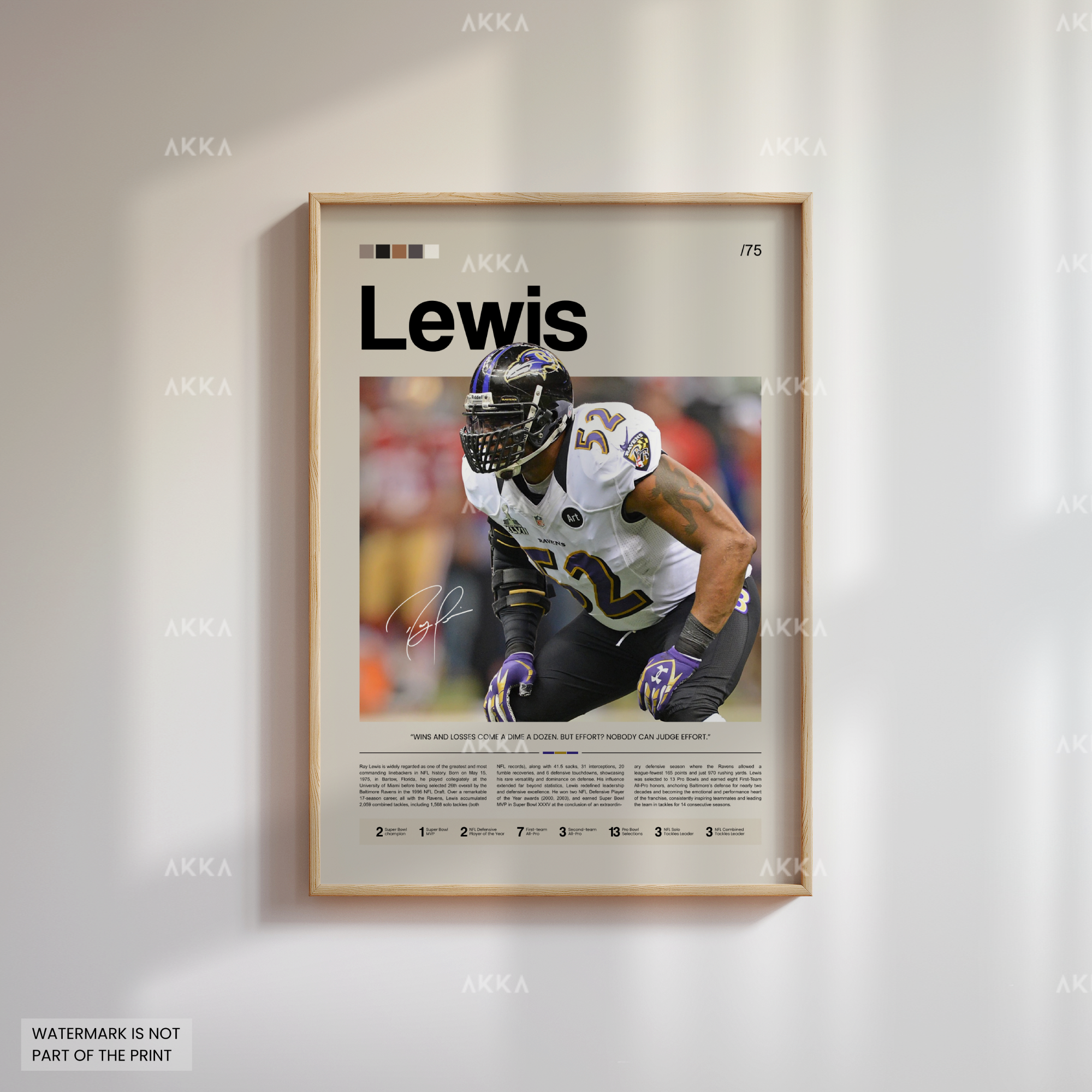 Ray Lewis - Baltimore Ravens