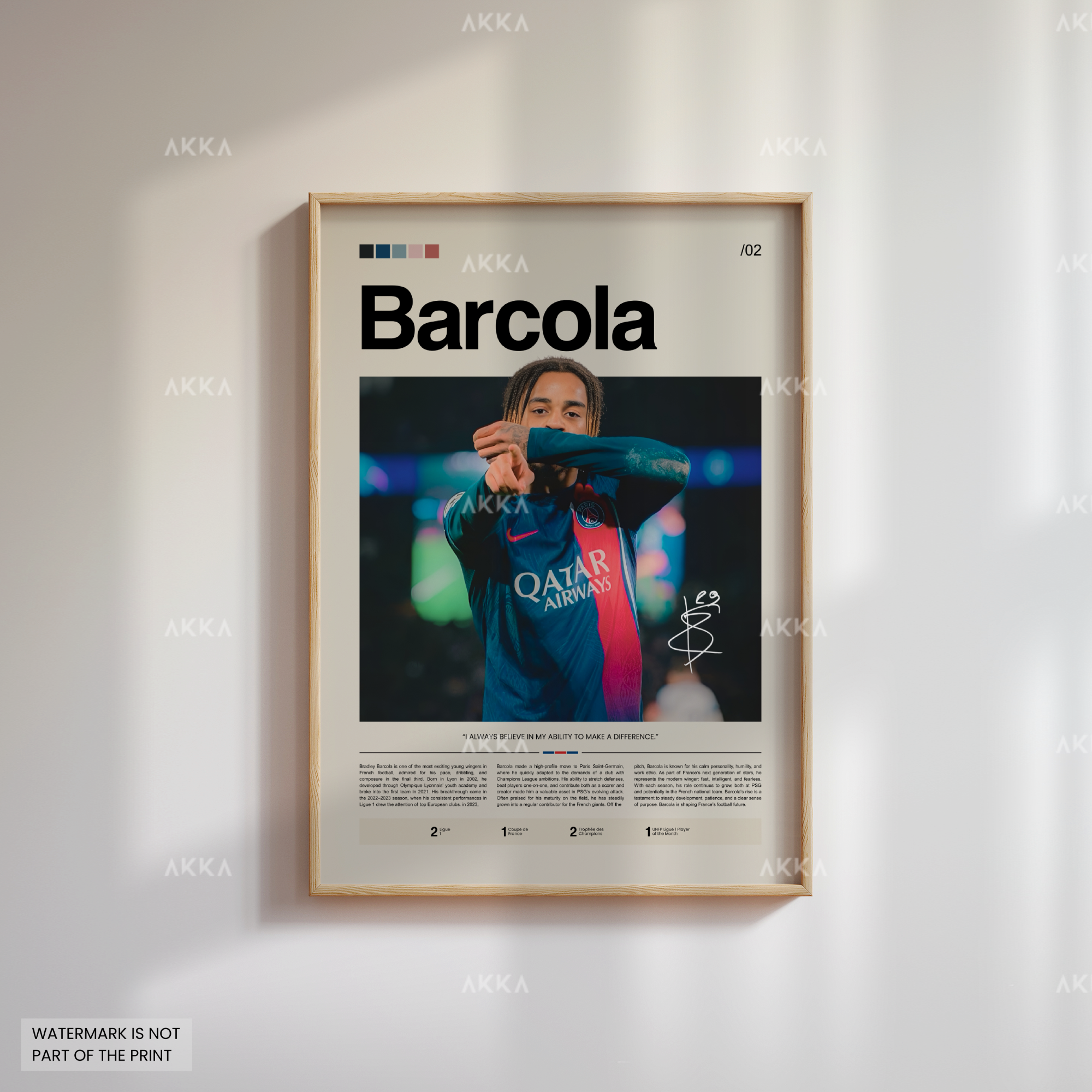 Bradley Barcola - Paris Saint-Germain