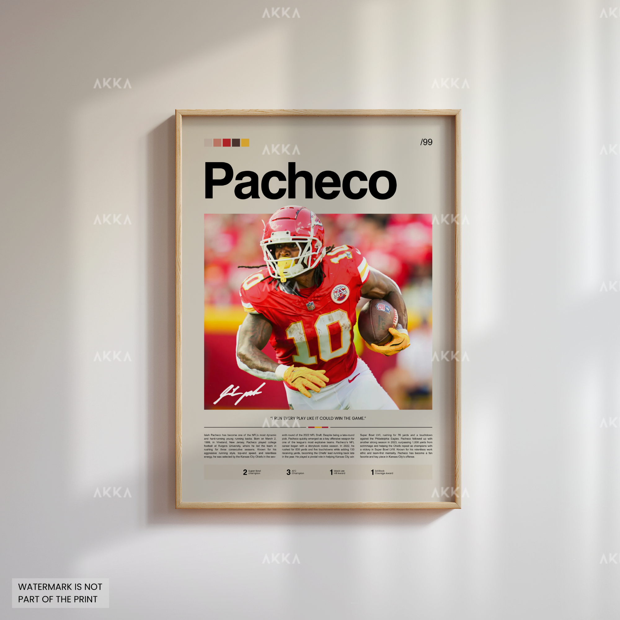 Isiah Pacheco - Kansas City Chiefs