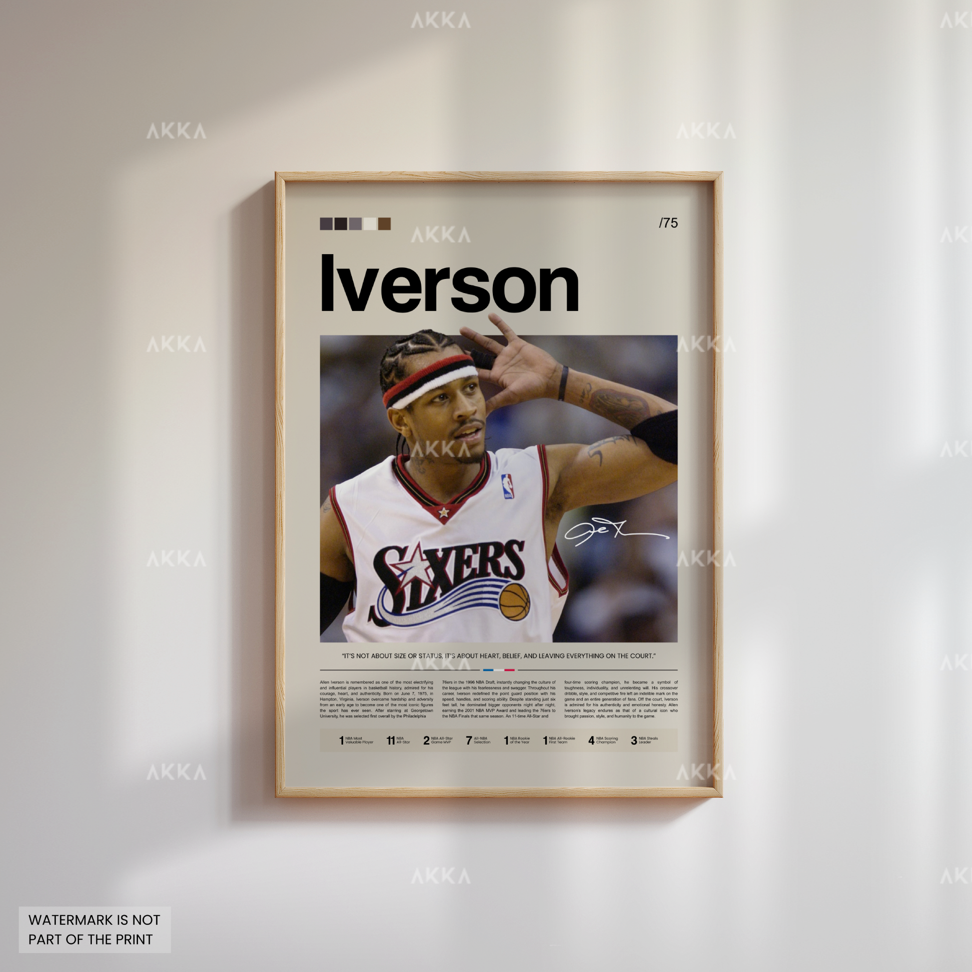 Allen Iverson - Philadelphia 76ers