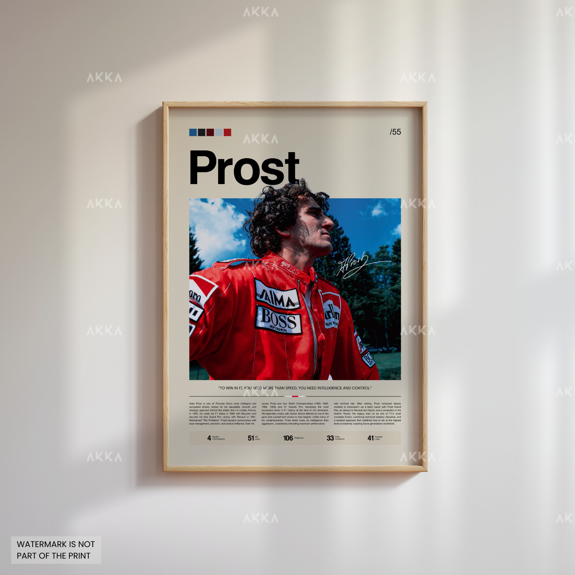 Alain Prost - Scuderia Ferrari