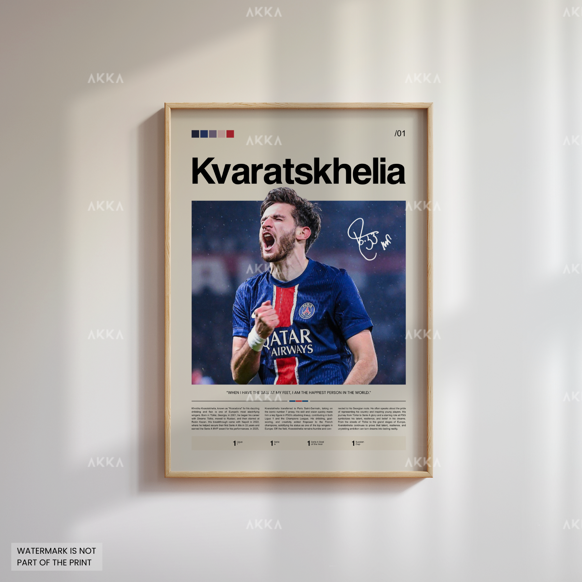 Khvicha Kvaratskhelia - Paris Saint-Germain