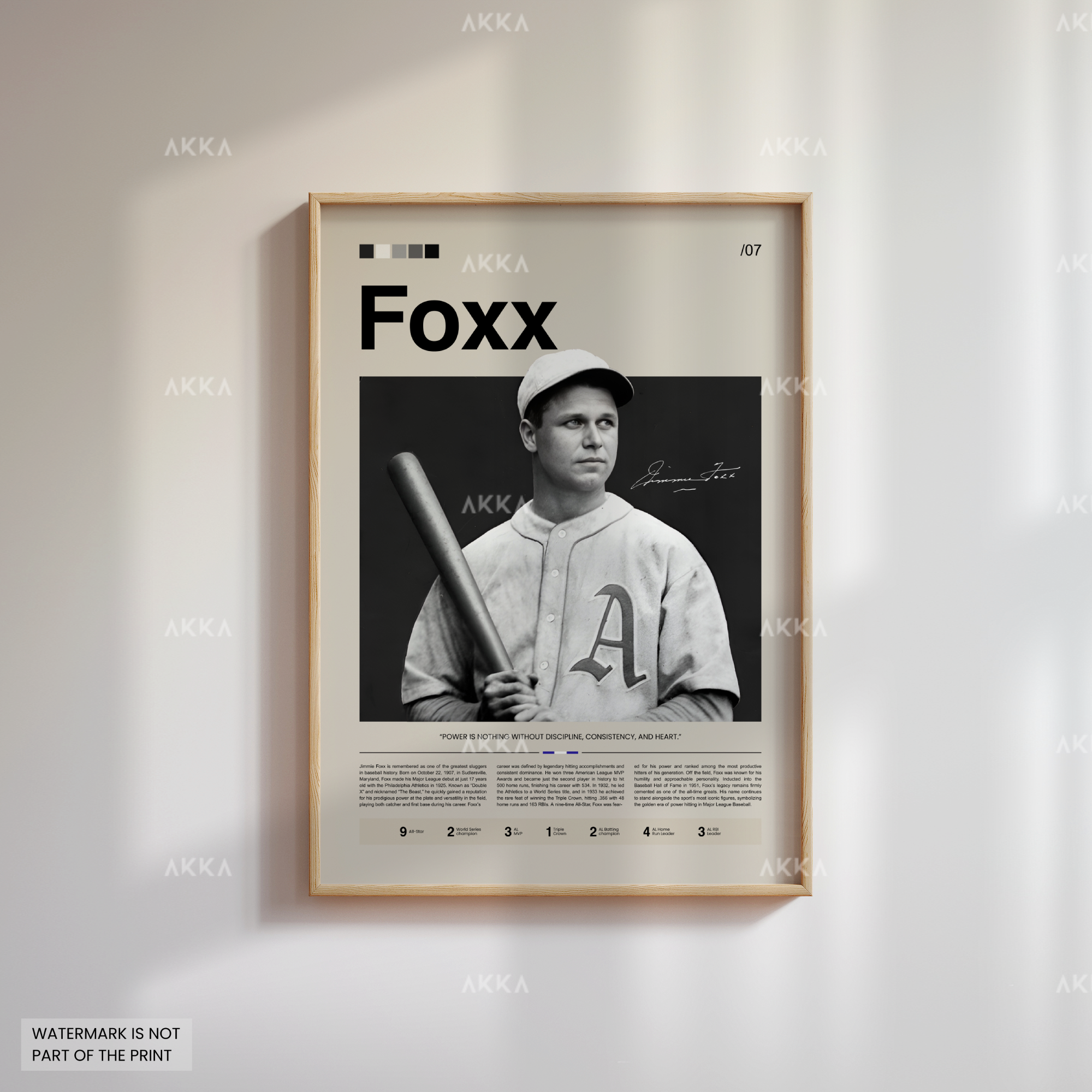 Jimmie Foxx - Philadelphia Athletics