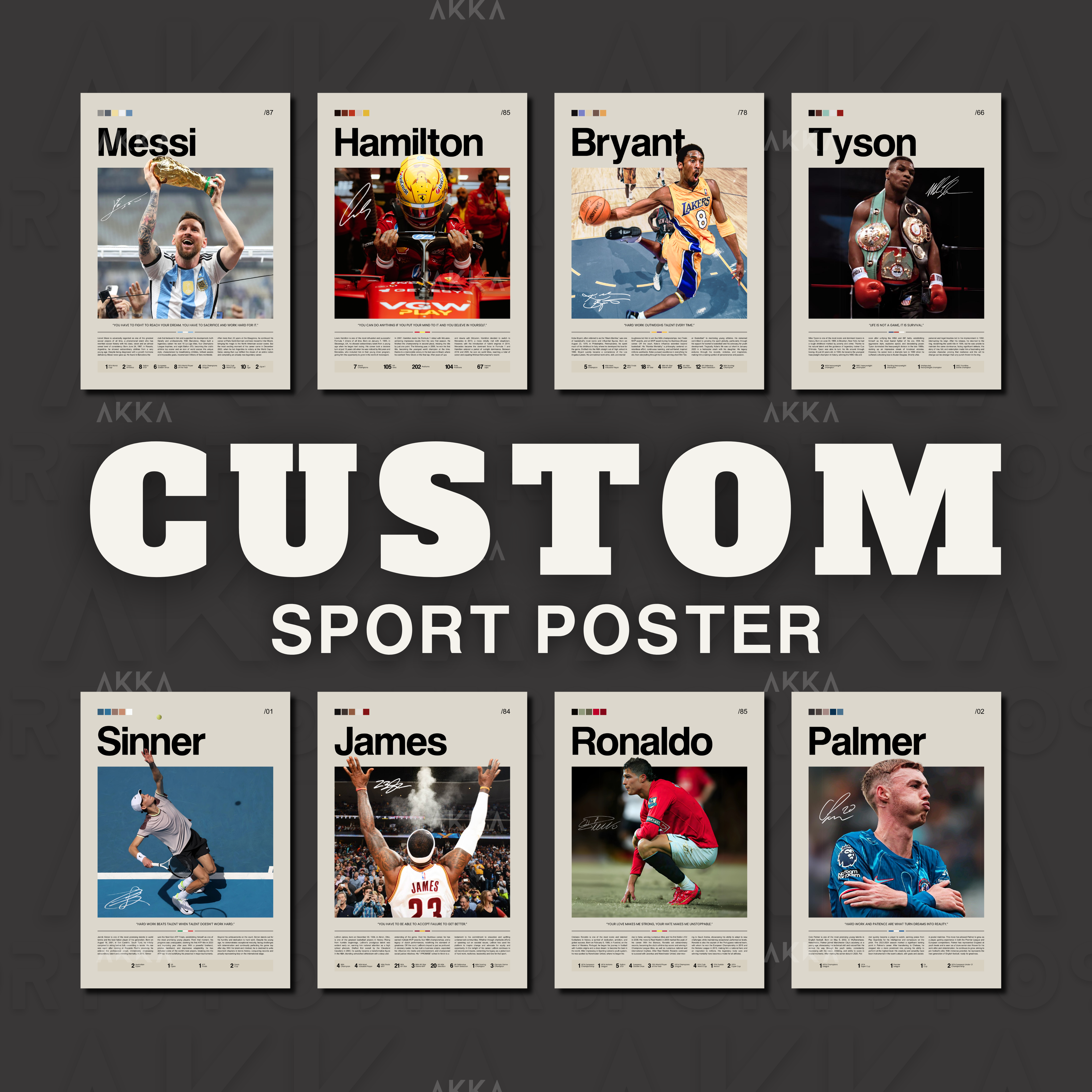 Custom Sport Poster