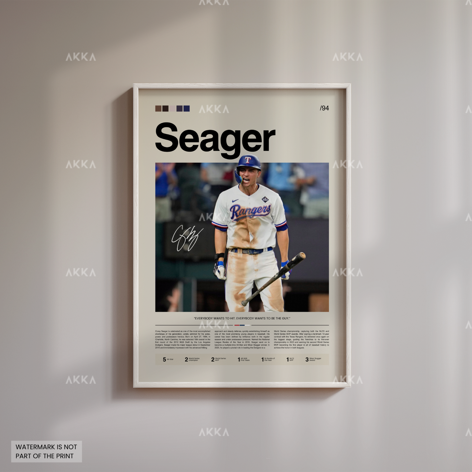 Corey Seager - Texas Rangers