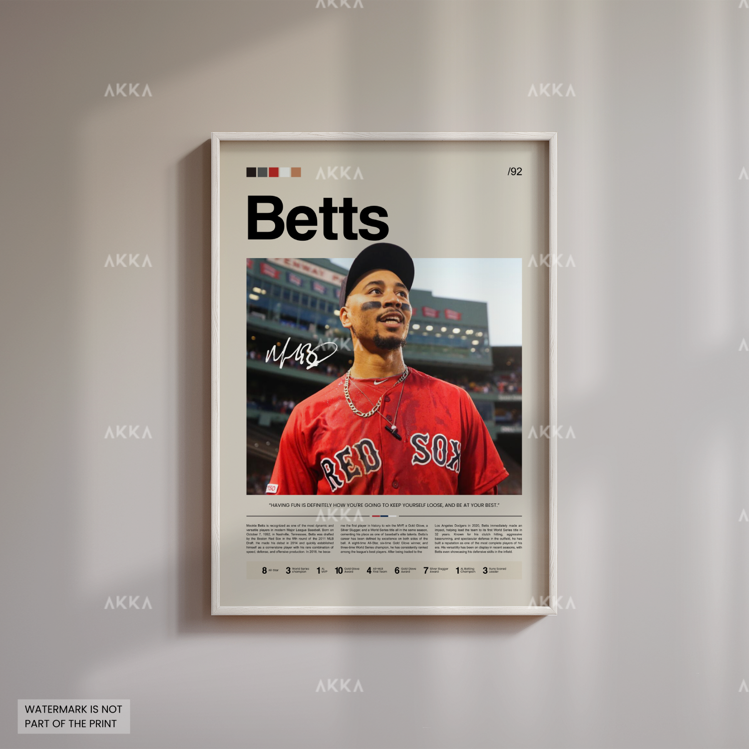Mookie Betts - Boston Red Sox